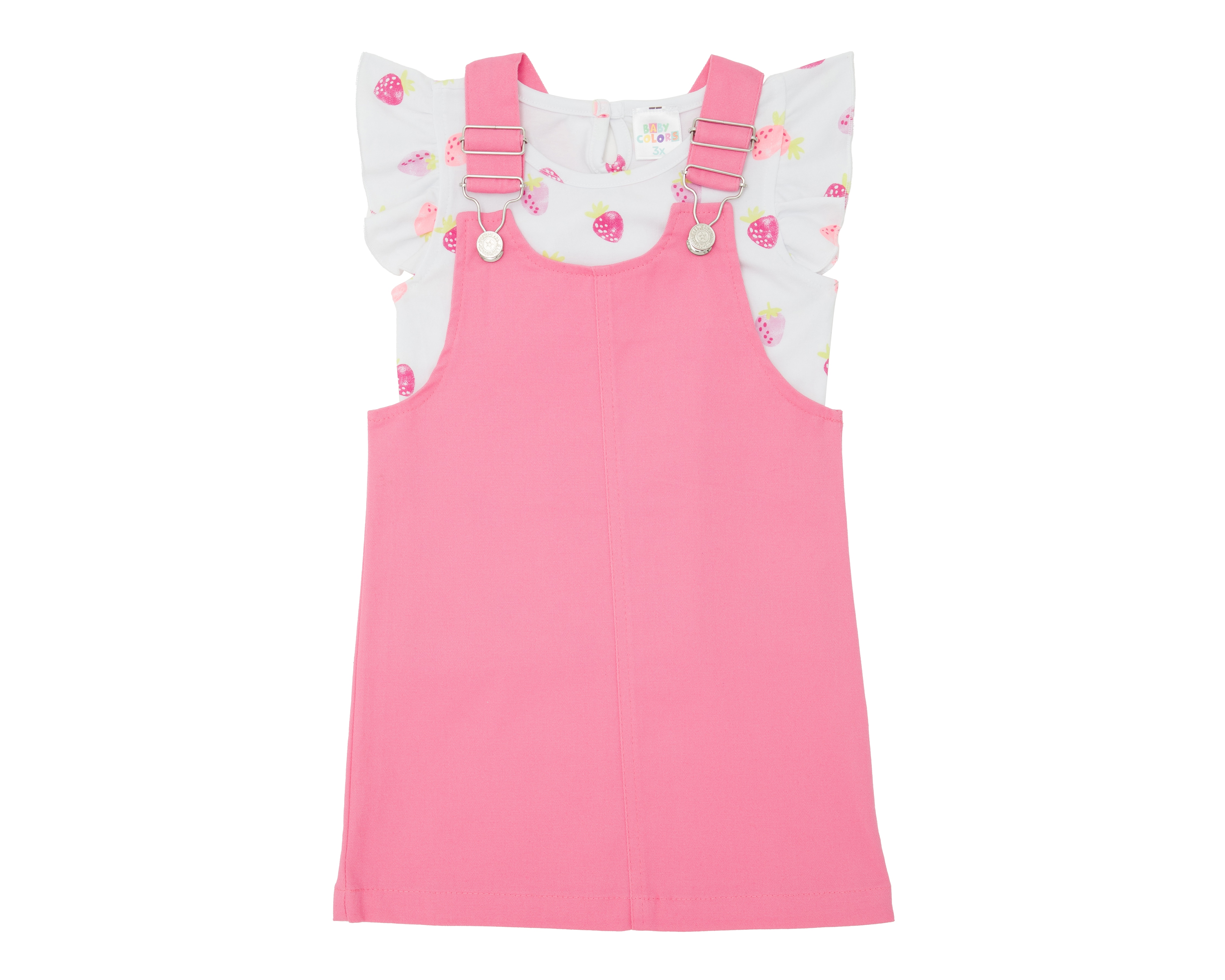 Conjunto vestido y blusa Baby Colors para niña
