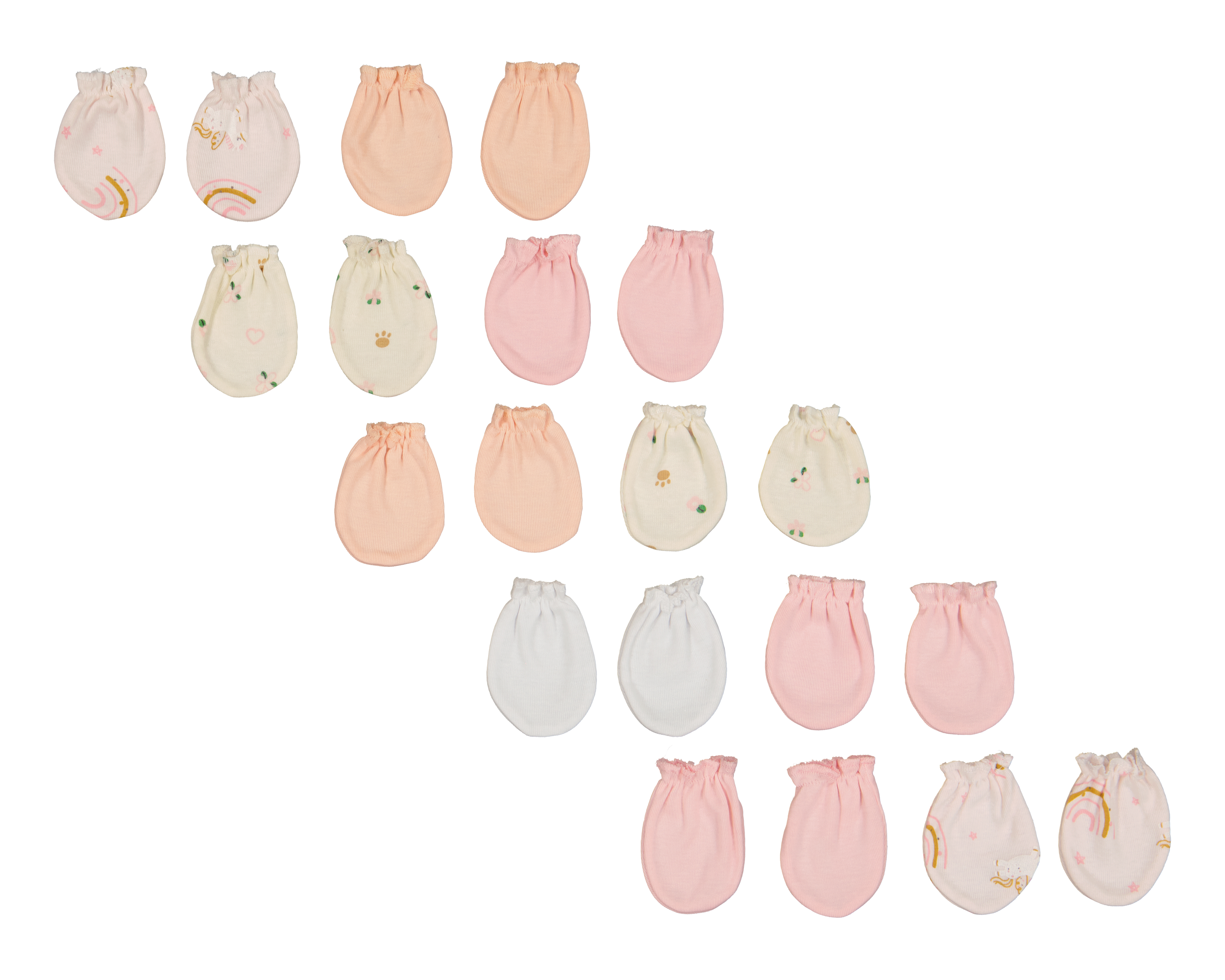 Foto 2 pulgar | Foto 1 | Guantes para Bebé Niña Baby Colors 10 Pares