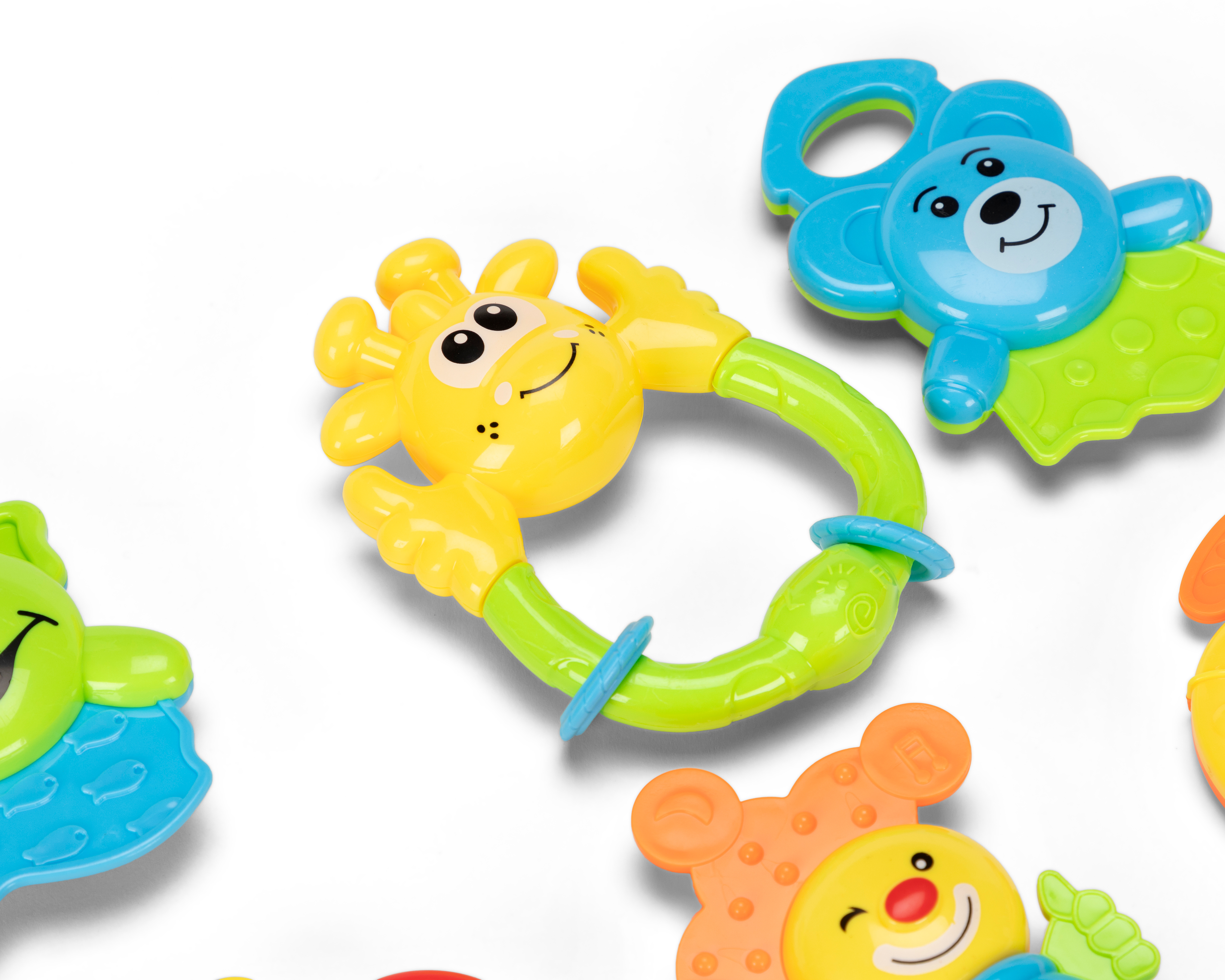 Foto 4 | Foto 4 | Sonaja para Bebé Baby Colors 6 Piezas