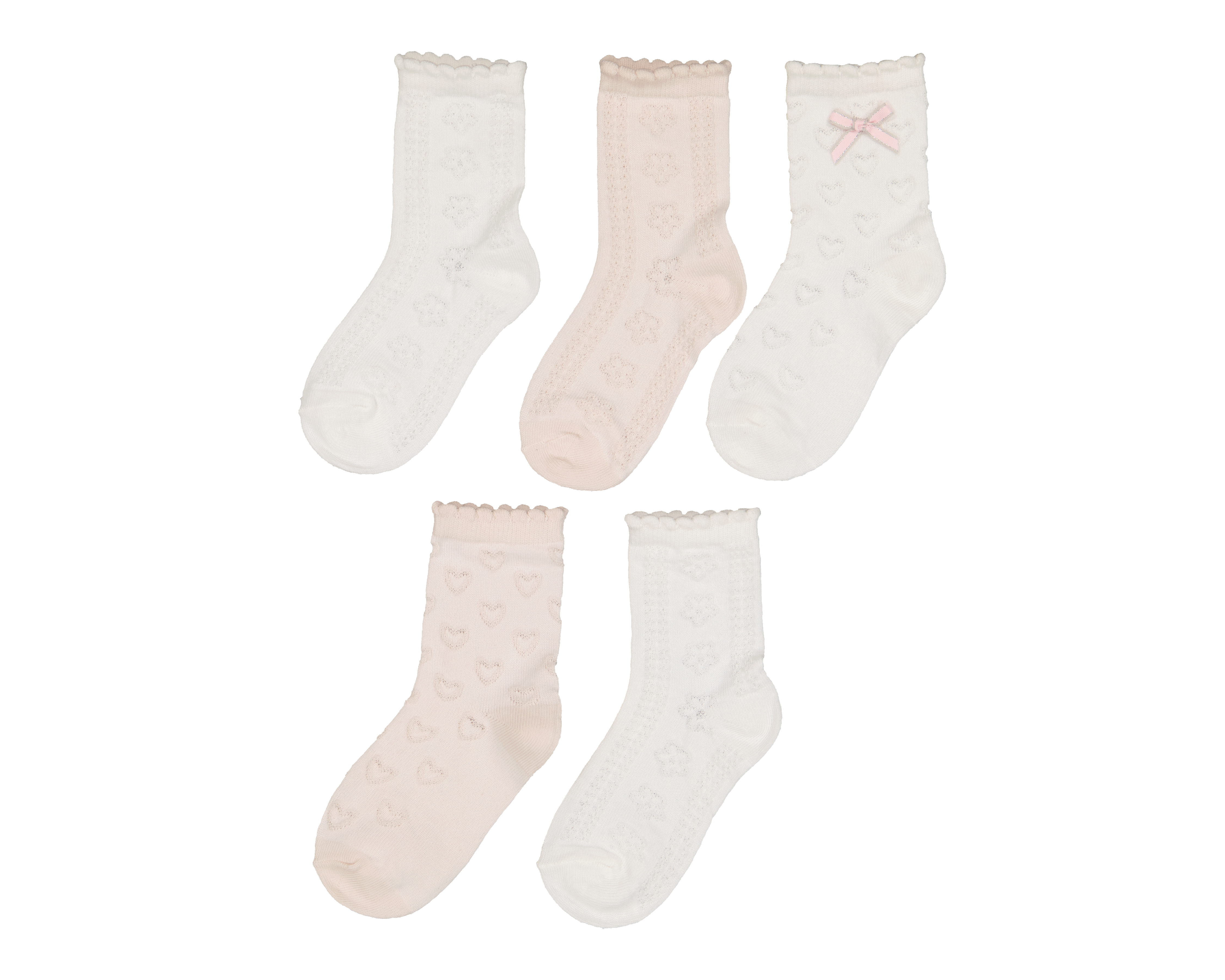 Foto 2 pulgar | Foto 1 | Calcetas para Bebé Niña Baby Colors 5 Pares