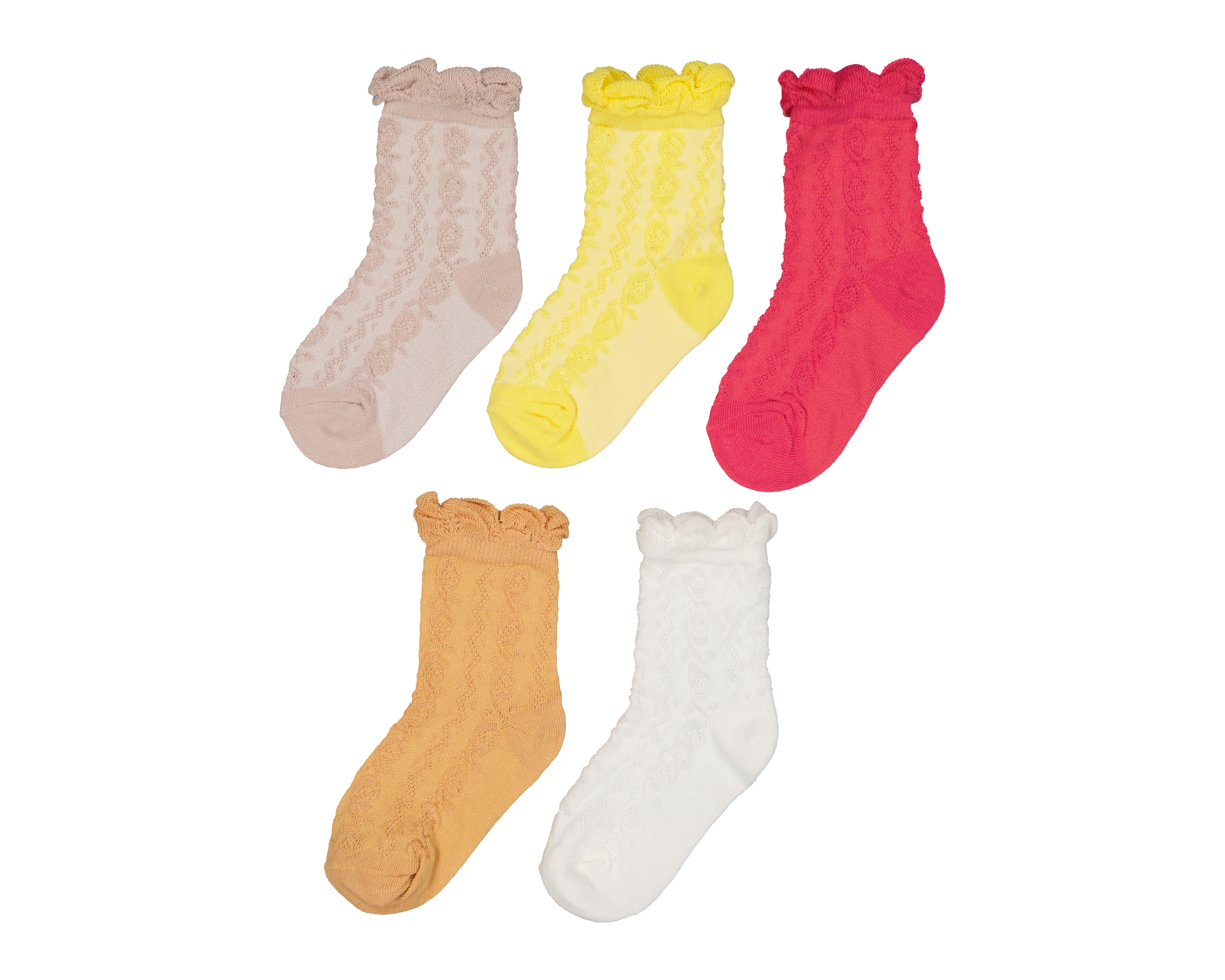 Foto 2 pulgar | Foto 1 | Calcetas para Bebé Niña Baby Colors 5 Pares
