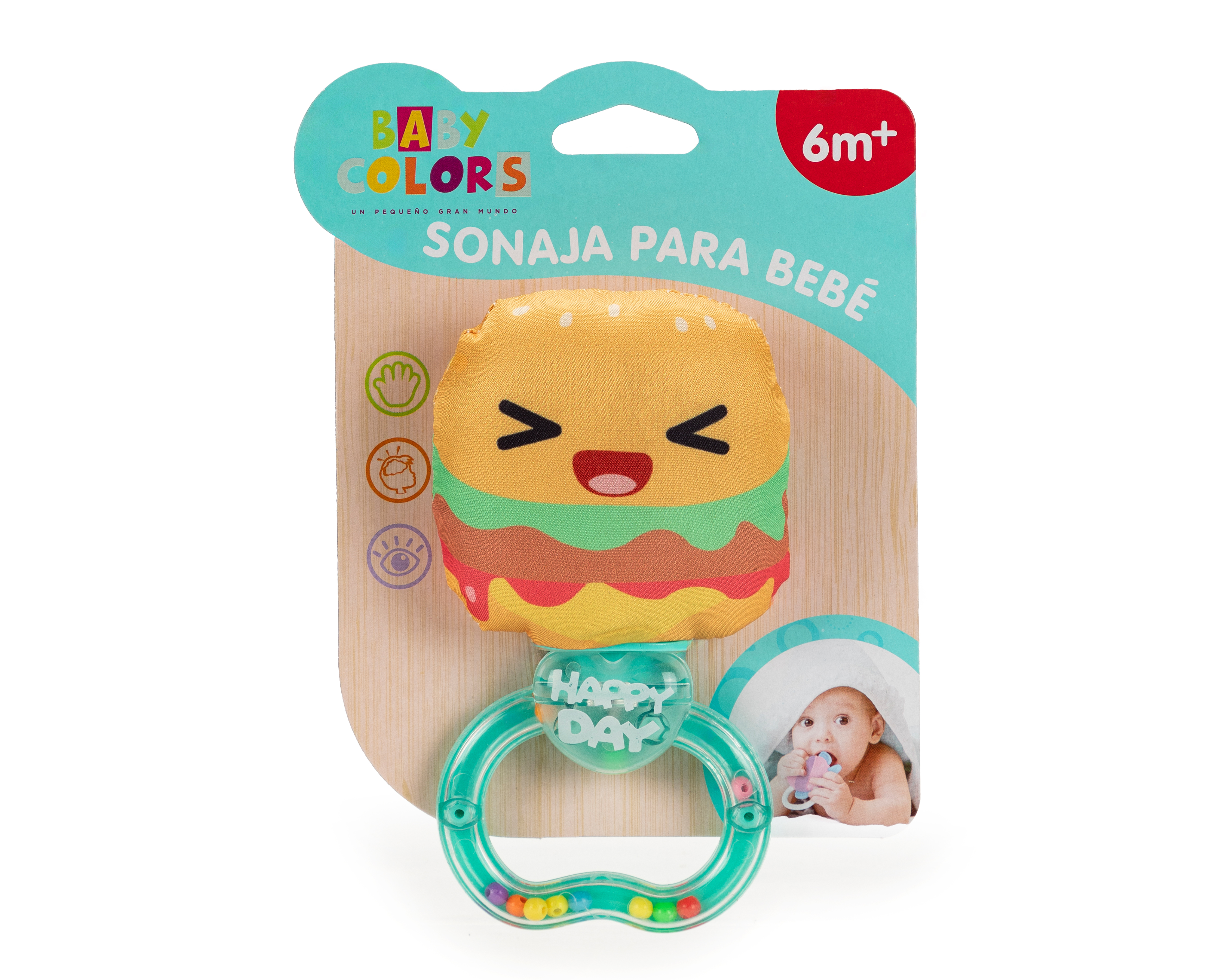 Foto 2 pulgar | Foto 1 | Sonaja para Bebé Baby Colors