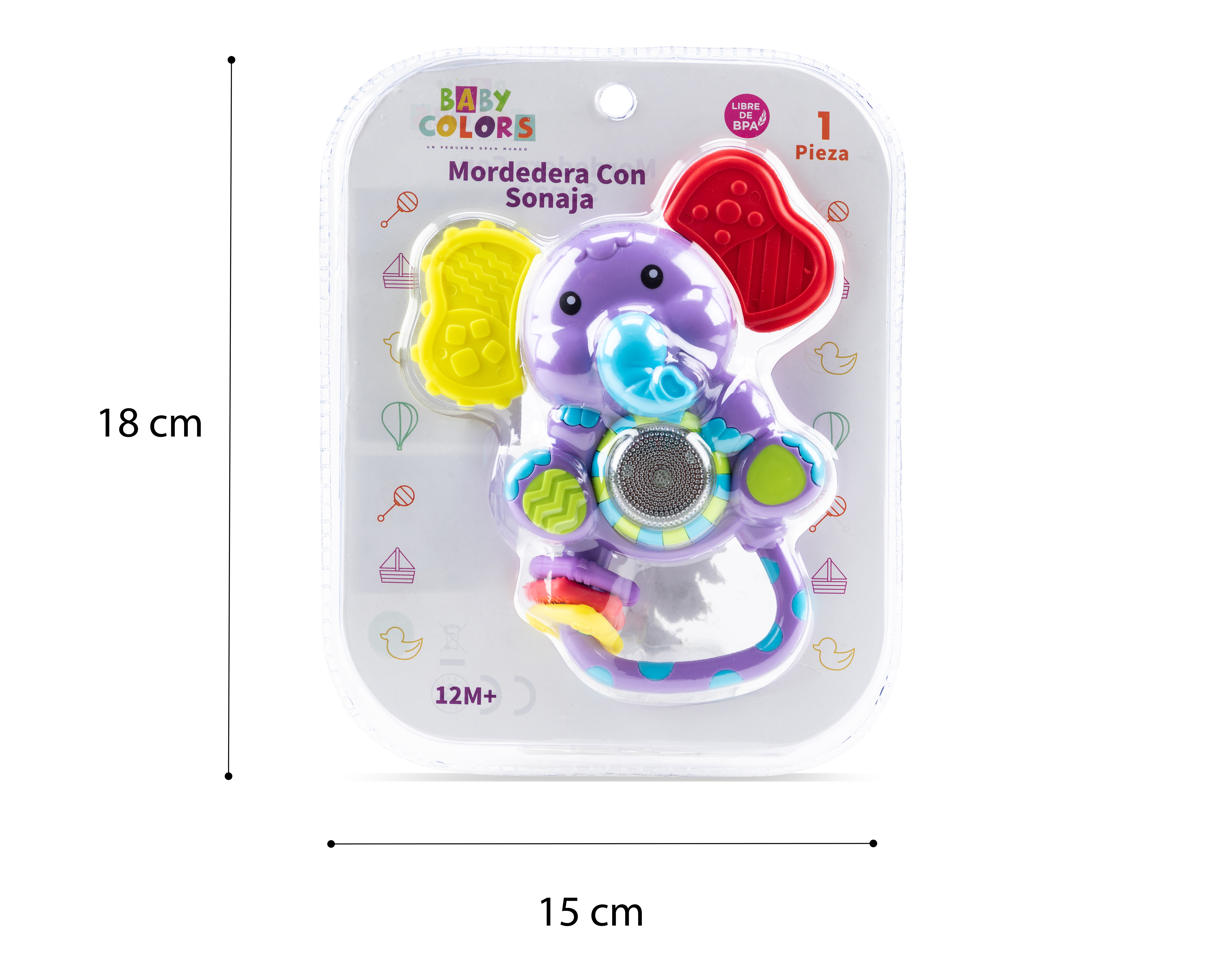 Foto 5 pulgar | Foto 4 | Mordedera para Bebé Baby Colors