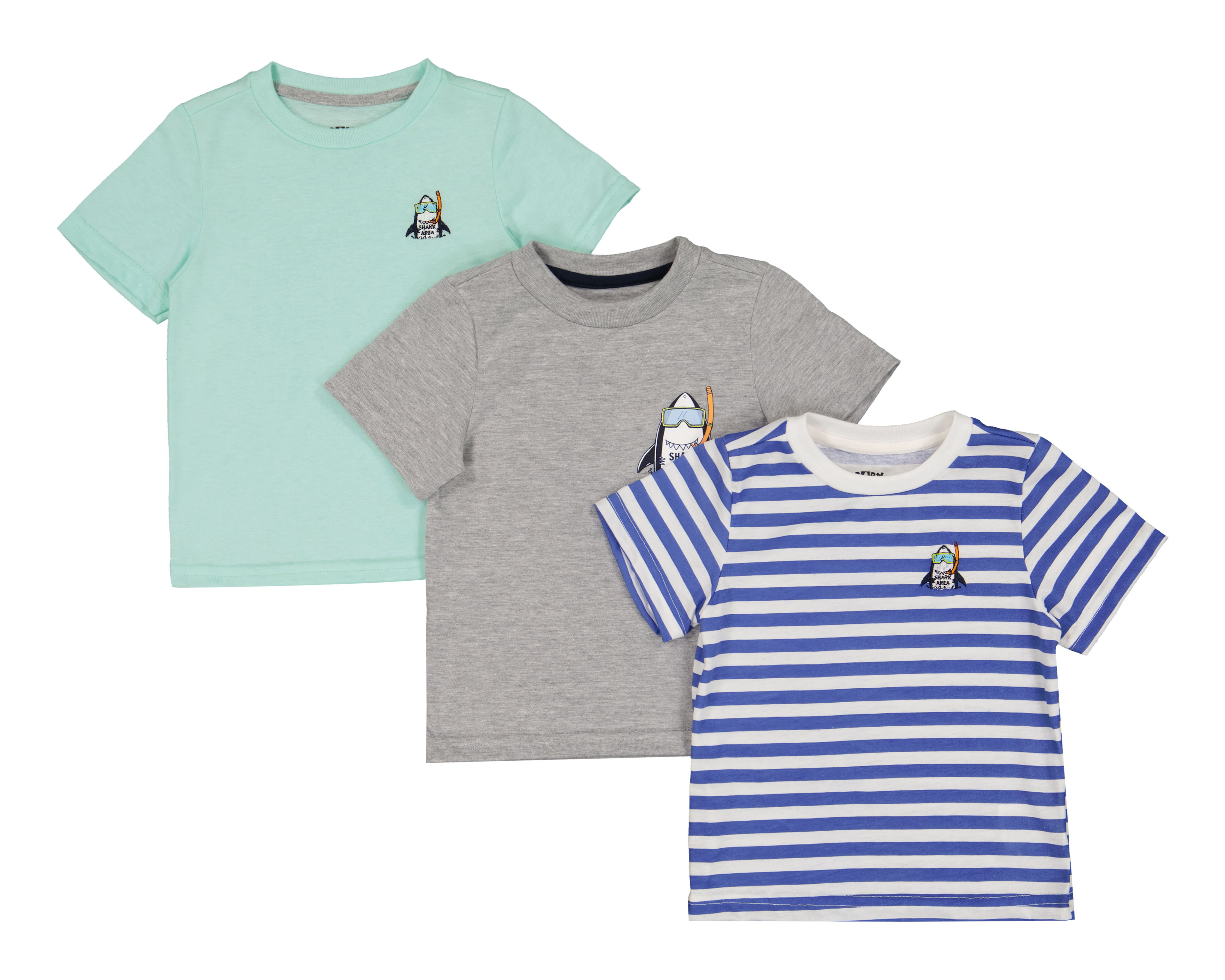 Foto 2 pulgar | Foto 1 | Playera para Bebé Niño Baby Colors 3 Piezas