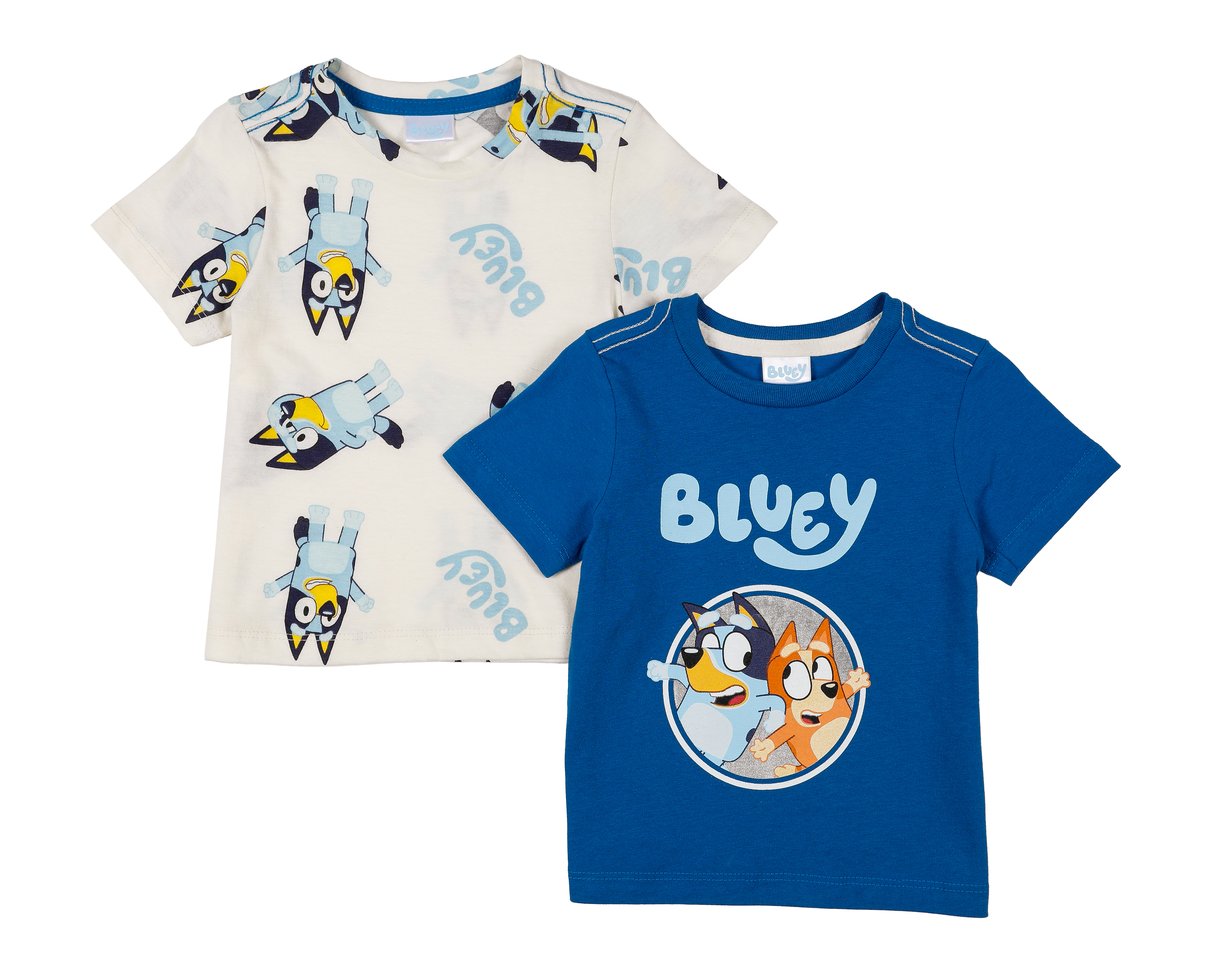 Foto 1 | Foto 1 | Playera para Bebé Niño Bluey de Algodón Estampada 2 Piezas