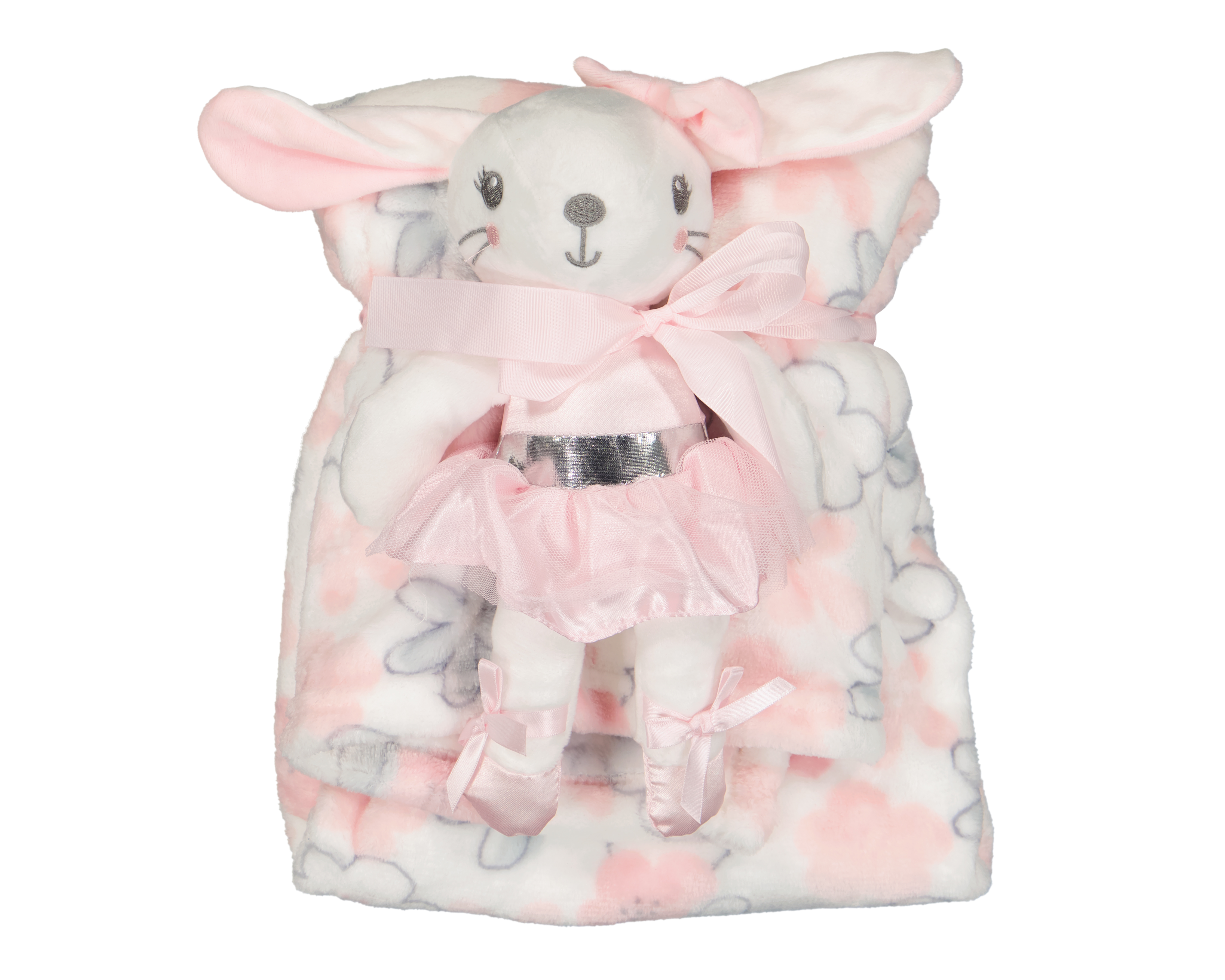 Foto 8 pulgar | Foto 7 | Cobertor para Bebé Baby Colors Rosa con Peluche