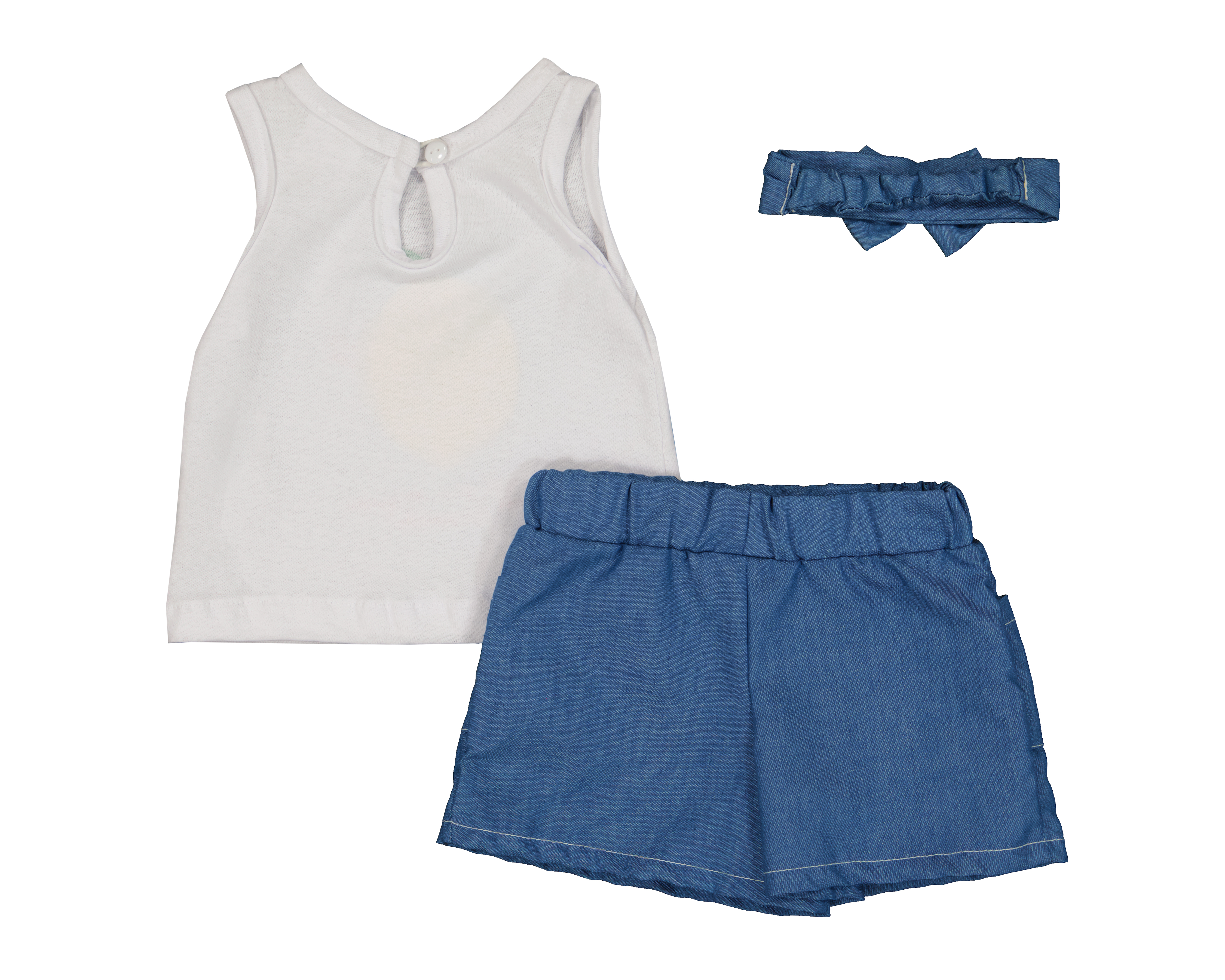 Foto 3 pulgar | Foto 2 | Conjunto para Bebé Niña Baby Colors 3 Piezas