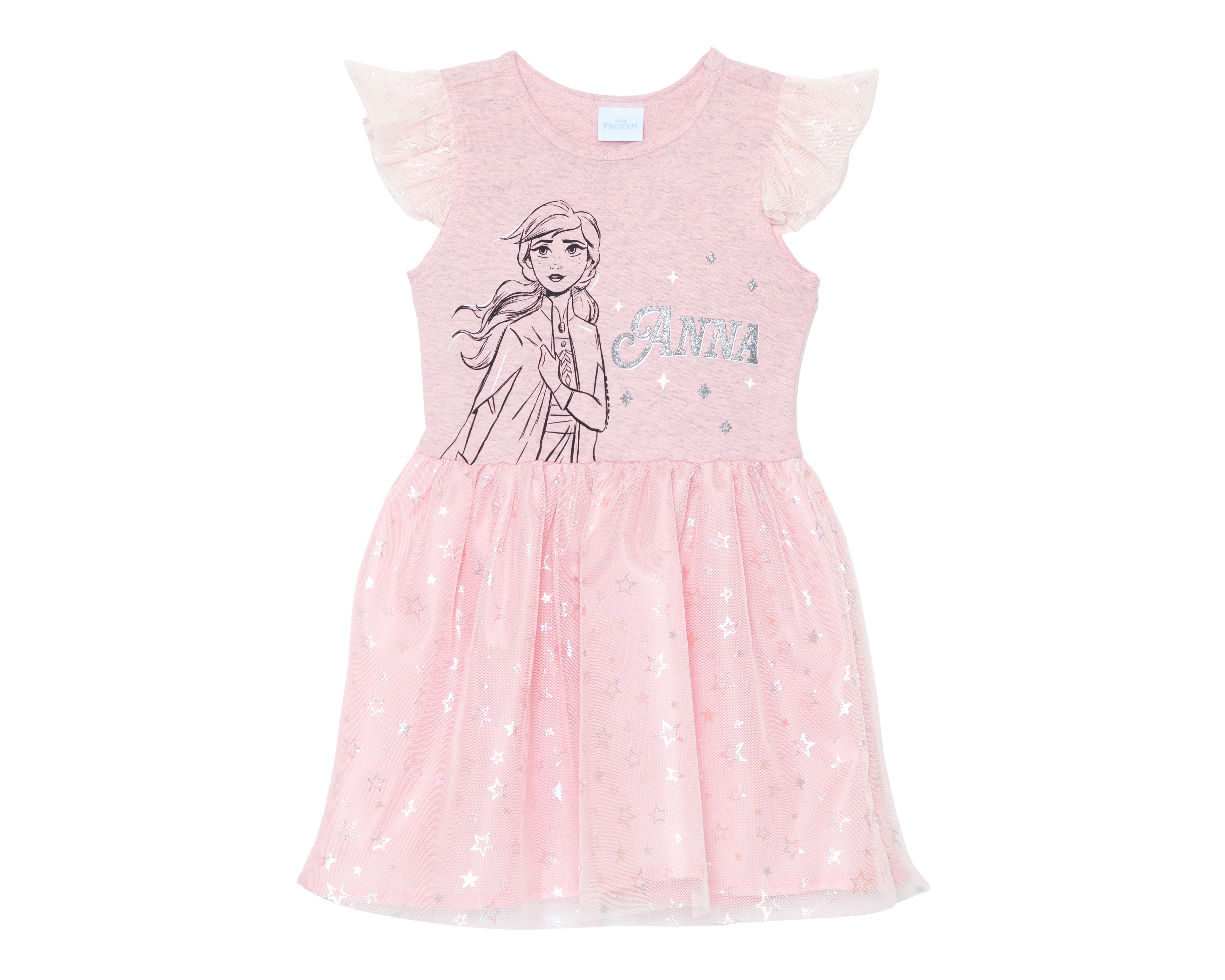 Foto 1 | Foto 1 | Vestido para Bebé Niña Disney Frozen Rosa