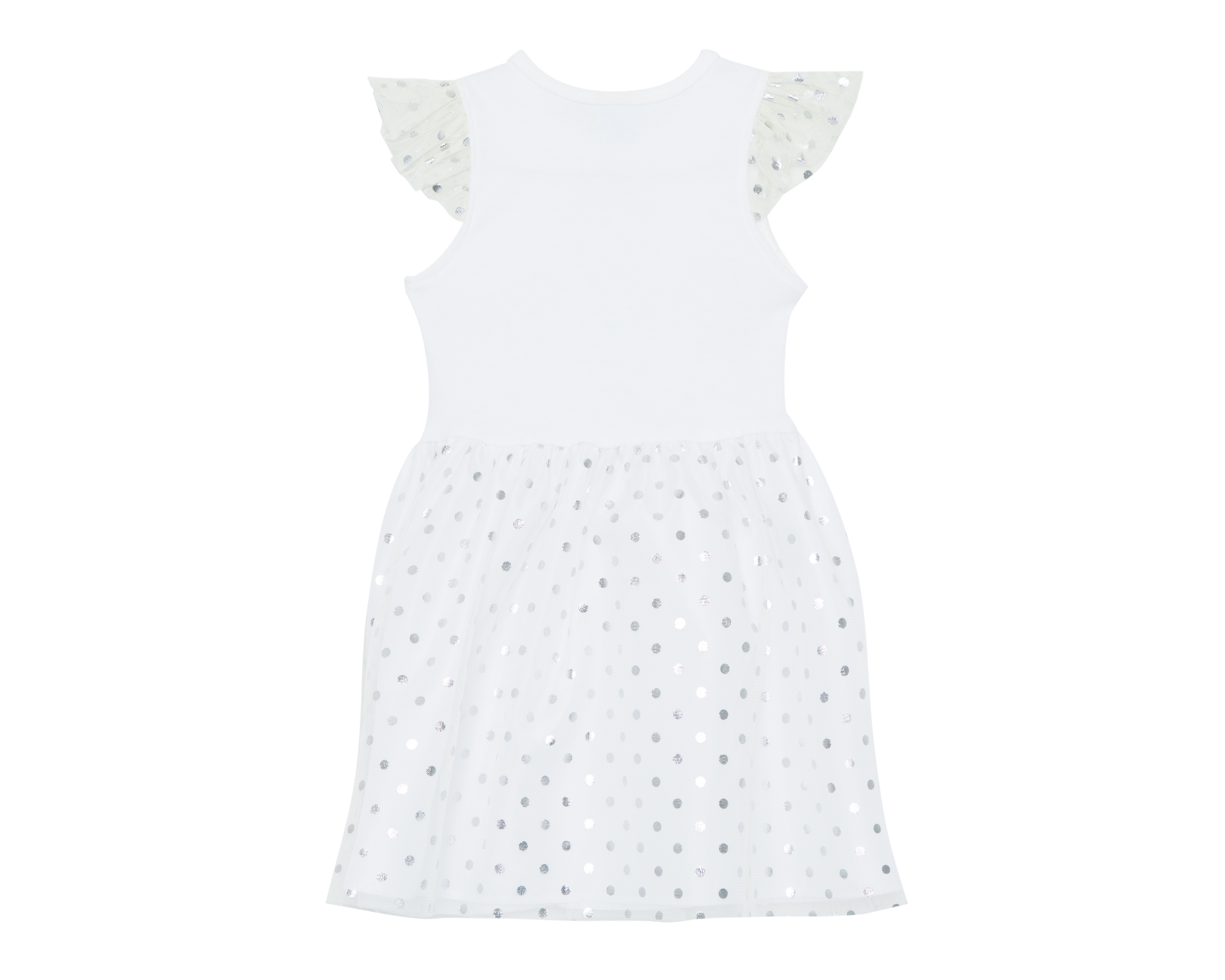 Foto 3 pulgar | Foto 2 | Vestido para Bebé Niña Disney Frozen Blanco