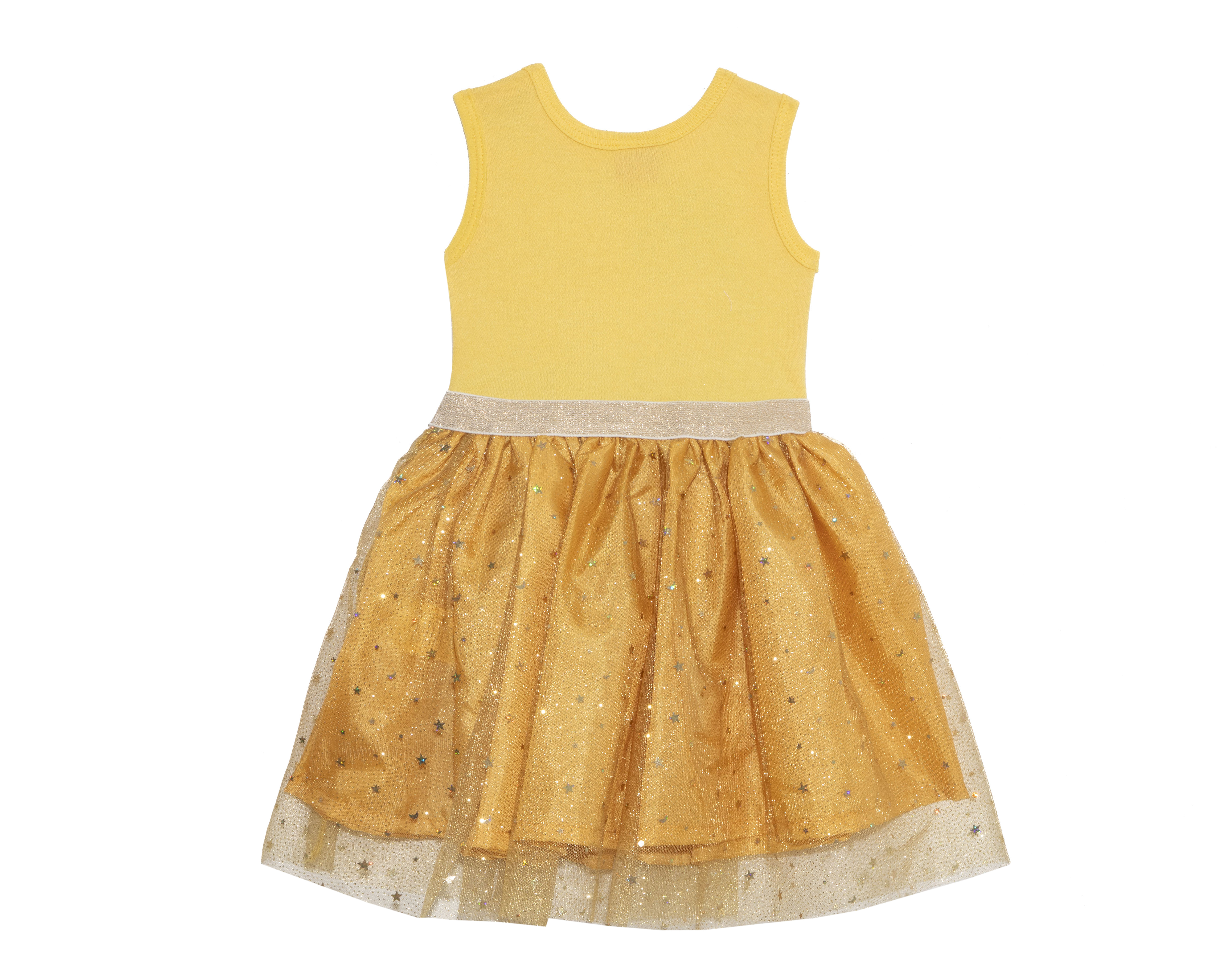 Foto 2 | Foto 2 | Vestido Dorado Disney Baby para Niña