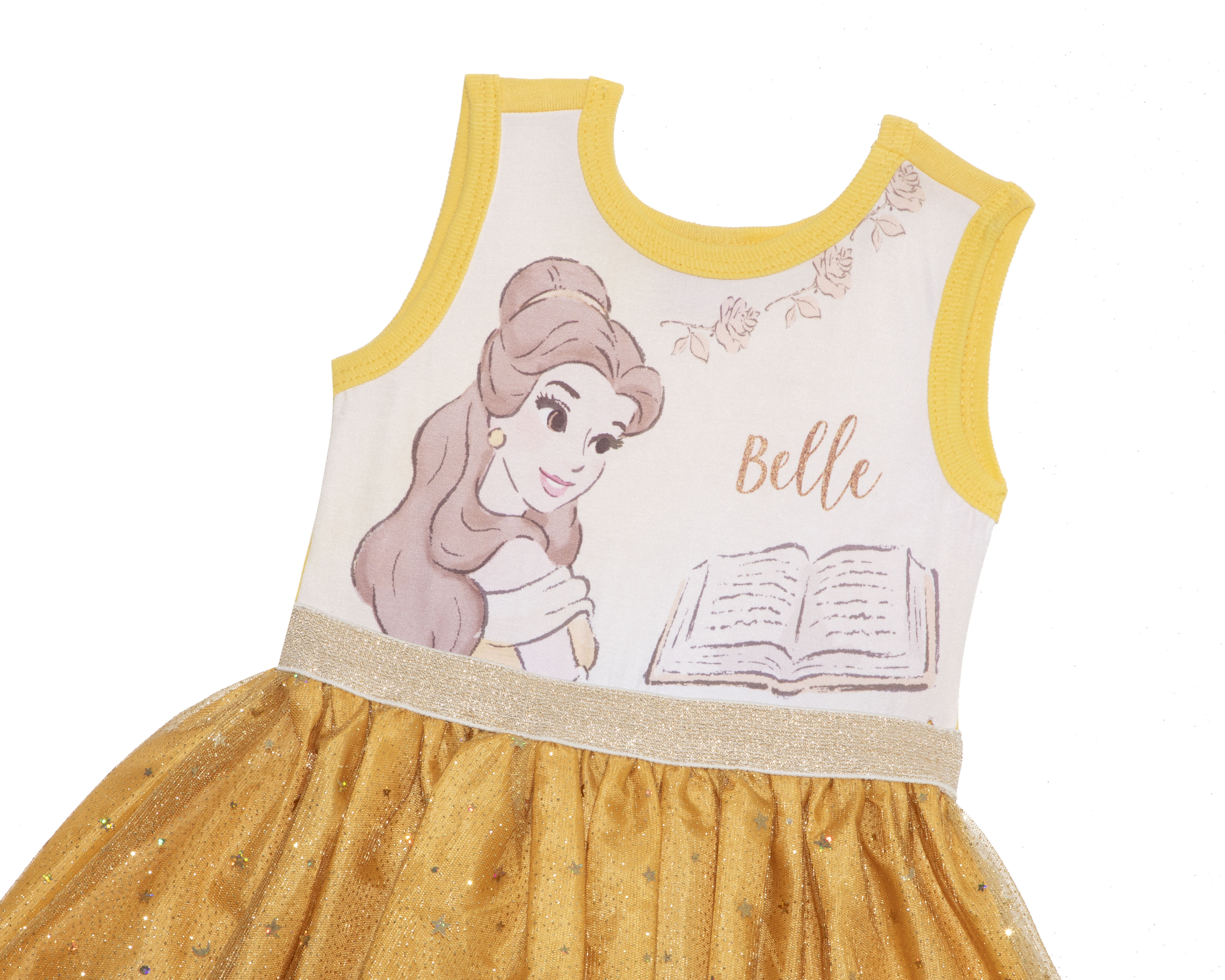 Foto 4 pulgar | Foto 3 | Vestido Dorado Disney Baby para Niña