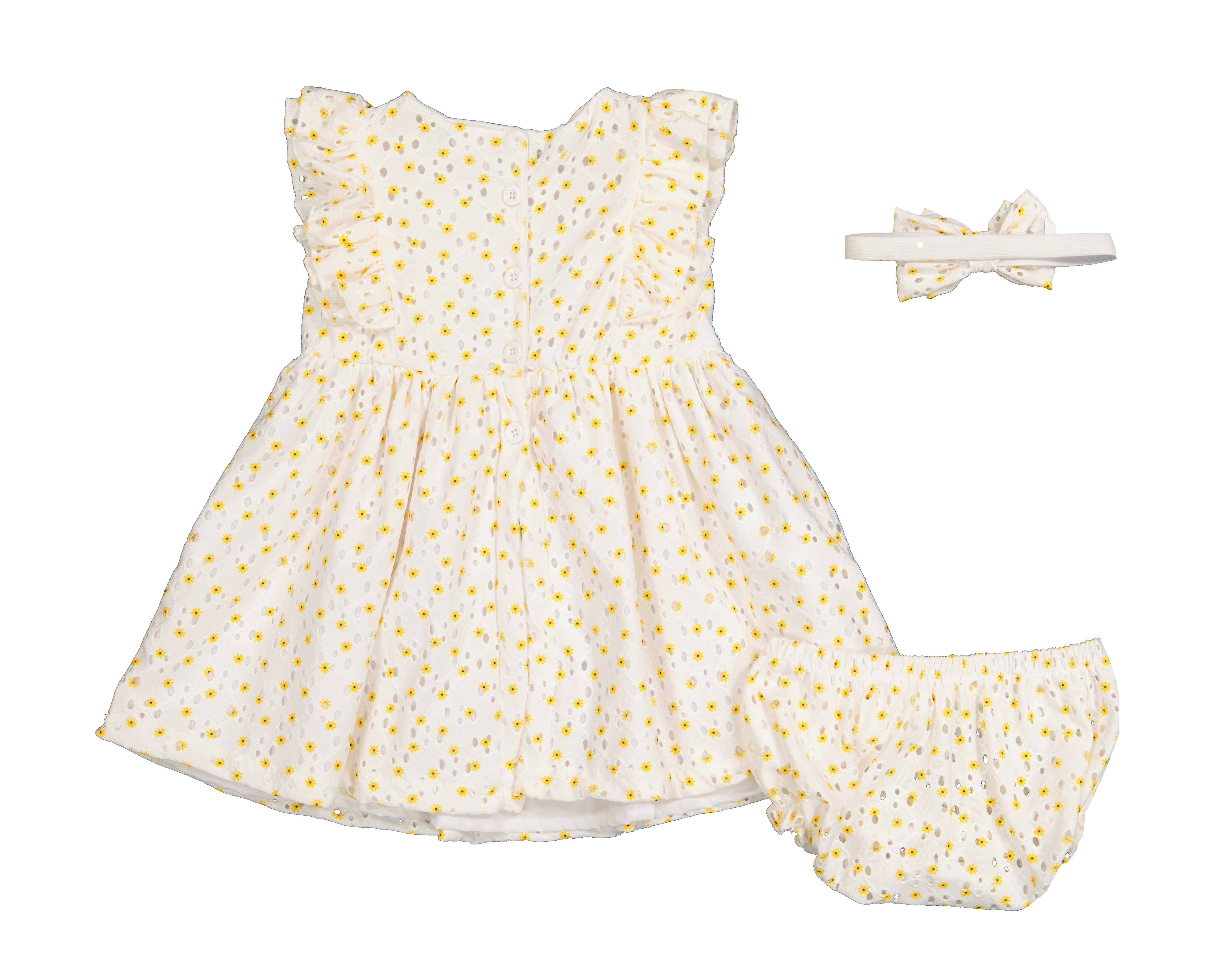 Foto 2 | Foto 2 | Vestido para Bebé Niña Baby Colors con Calzón y Tiara