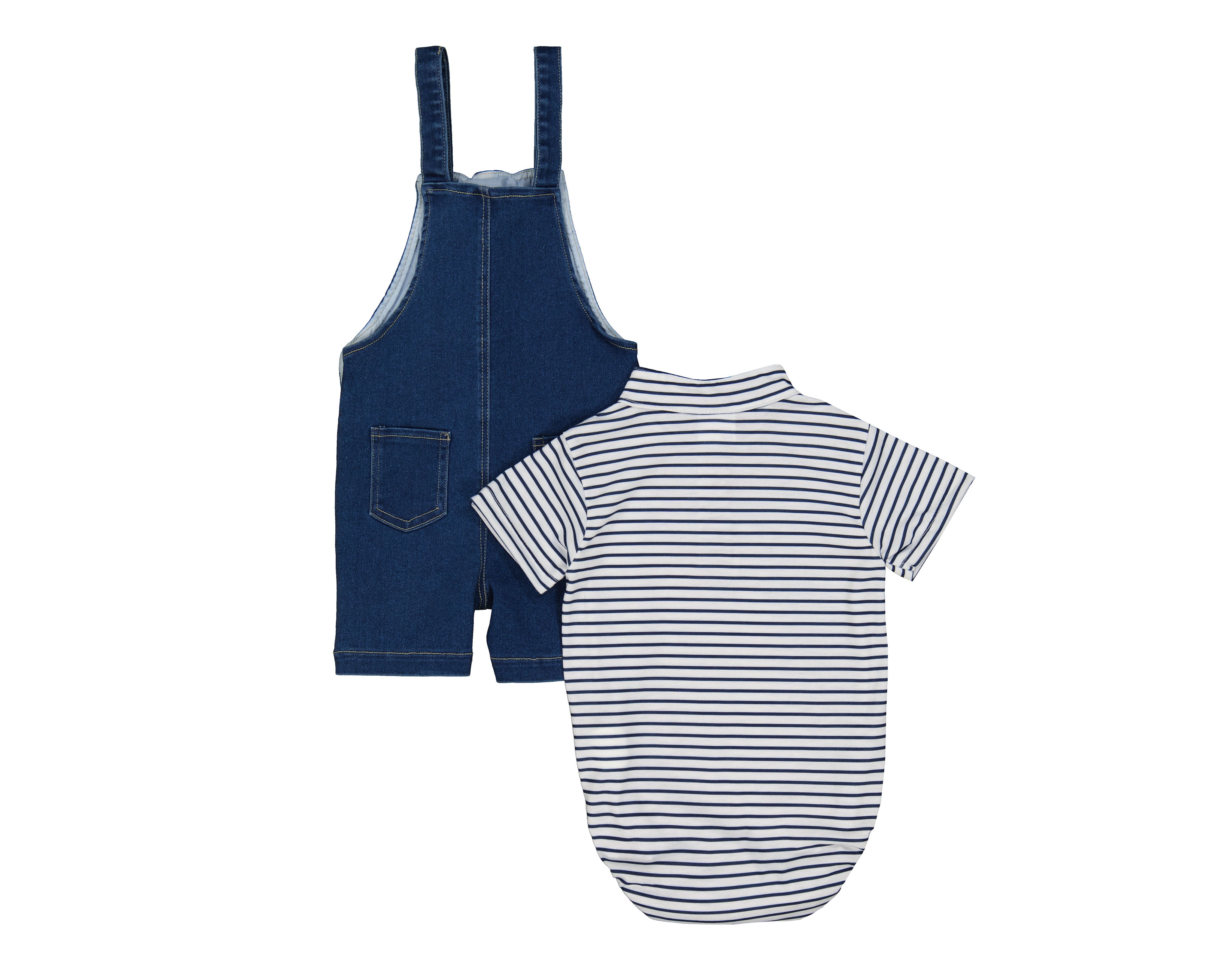 Foto 3 pulgar | Foto 2 | Jumper y Pañalero para Bebé Niño Baby Colors