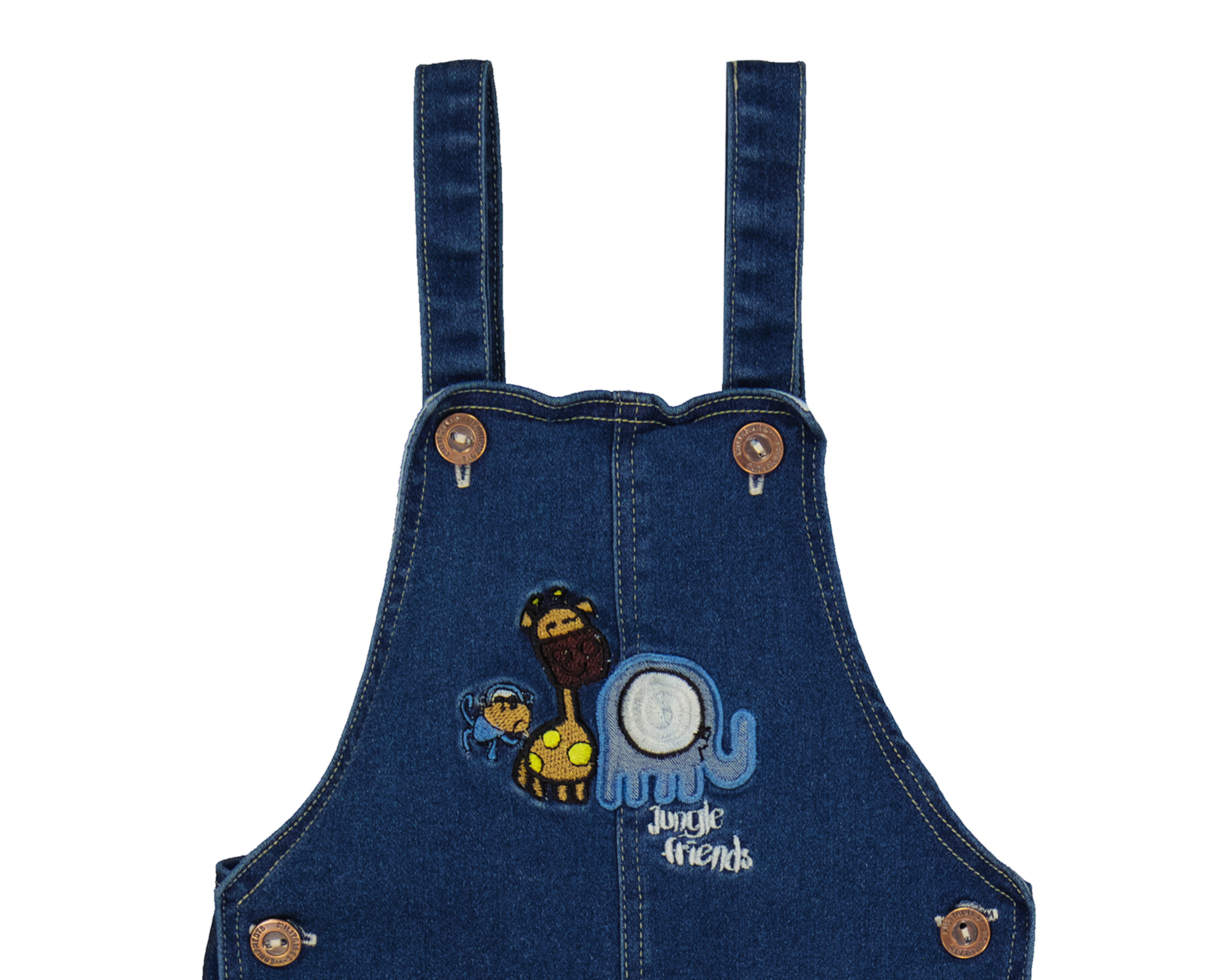 Foto 4 pulgar | Foto 3 | Jumper y Pañalero para Bebé Niño Baby Colors