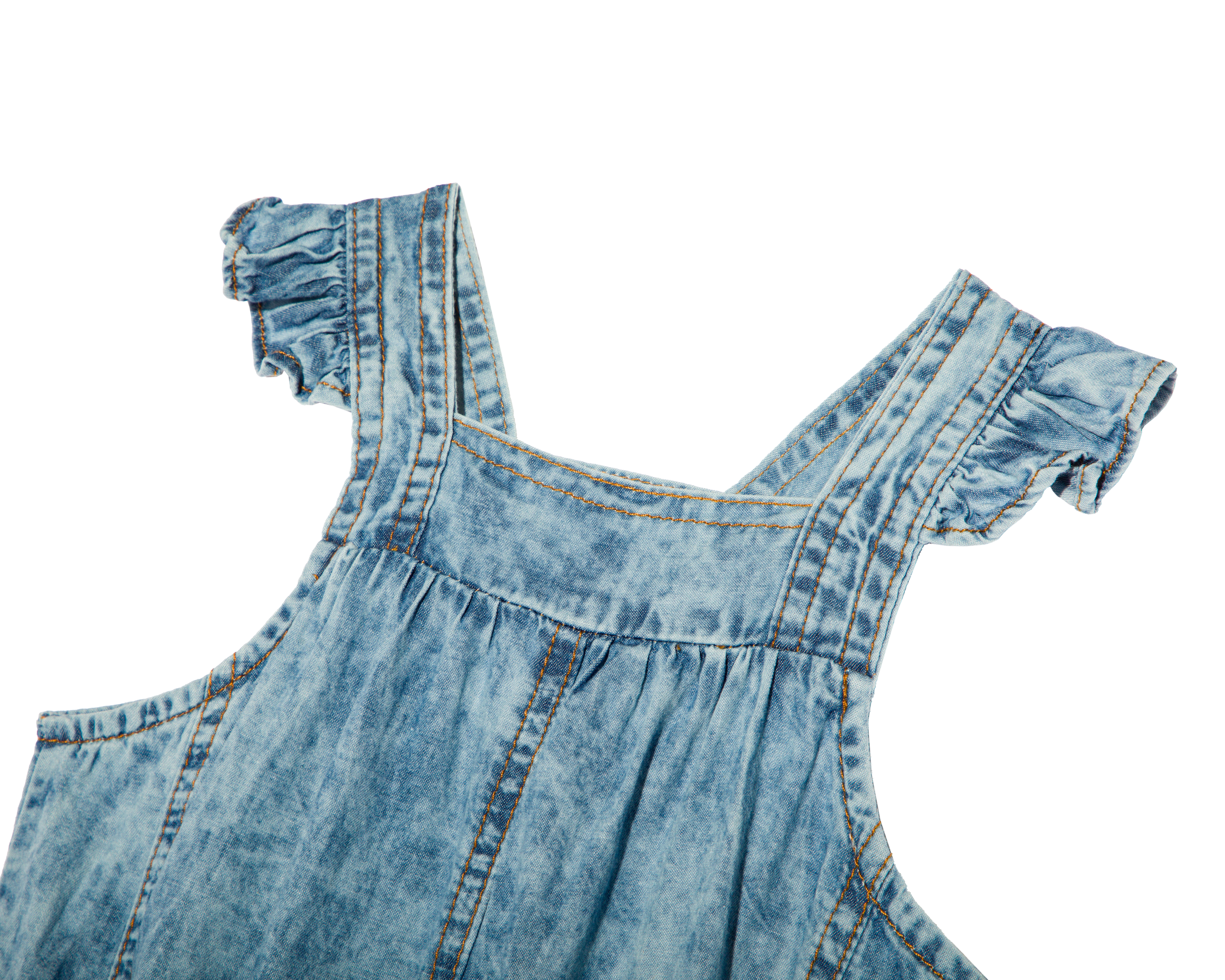 Foto 4 pulgar | Foto 3 | Pañalero para Bebé Niña Baby Colors de Algodón Azul