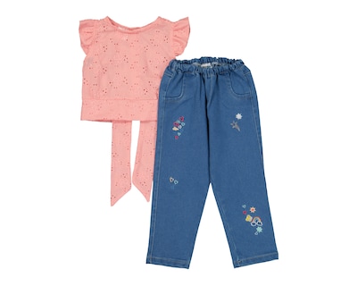 Foto 1 | Foto 1 | Blusa y Pantalón para Bebé Niña Baby Colors