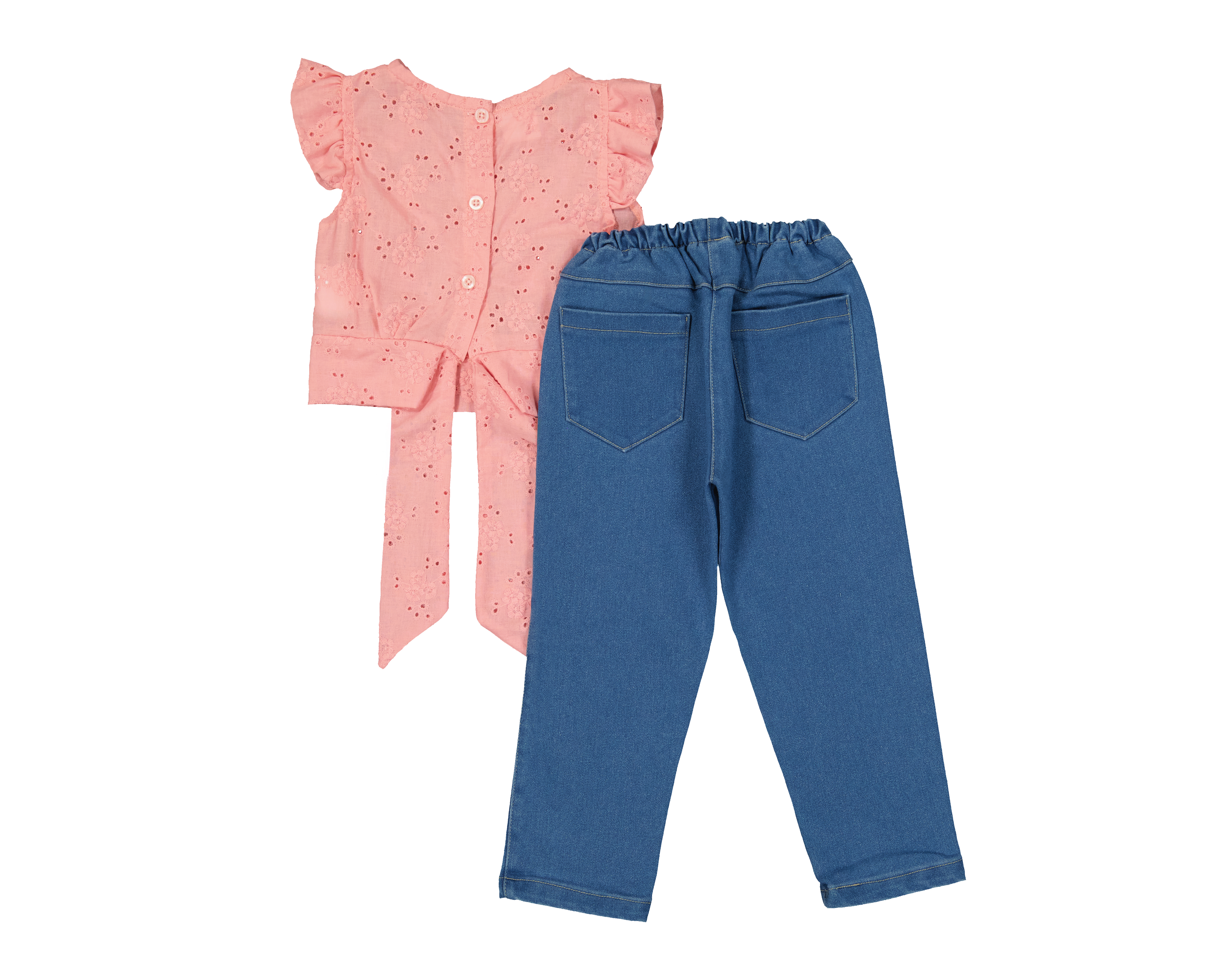 Foto 3 pulgar | Foto 2 | Blusa y Pantalón para Bebé Niña Baby Colors