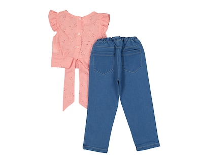 Foto 2 | Foto 2 | Blusa y Pantalón para Bebé Niña Baby Colors