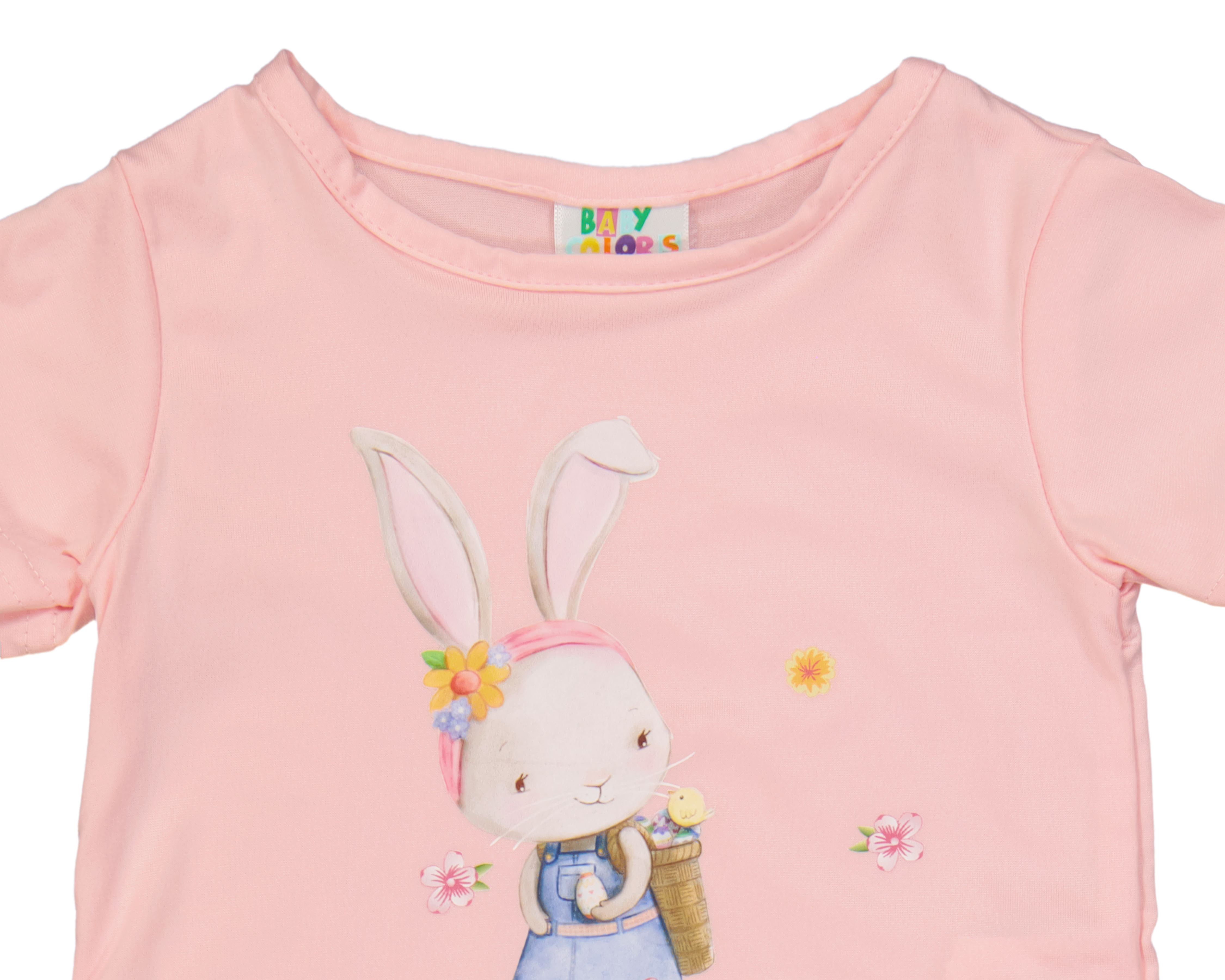 Foto 3 | Foto 3 | Overol y Playera de Algodon para Bebé Niña Baby Colors