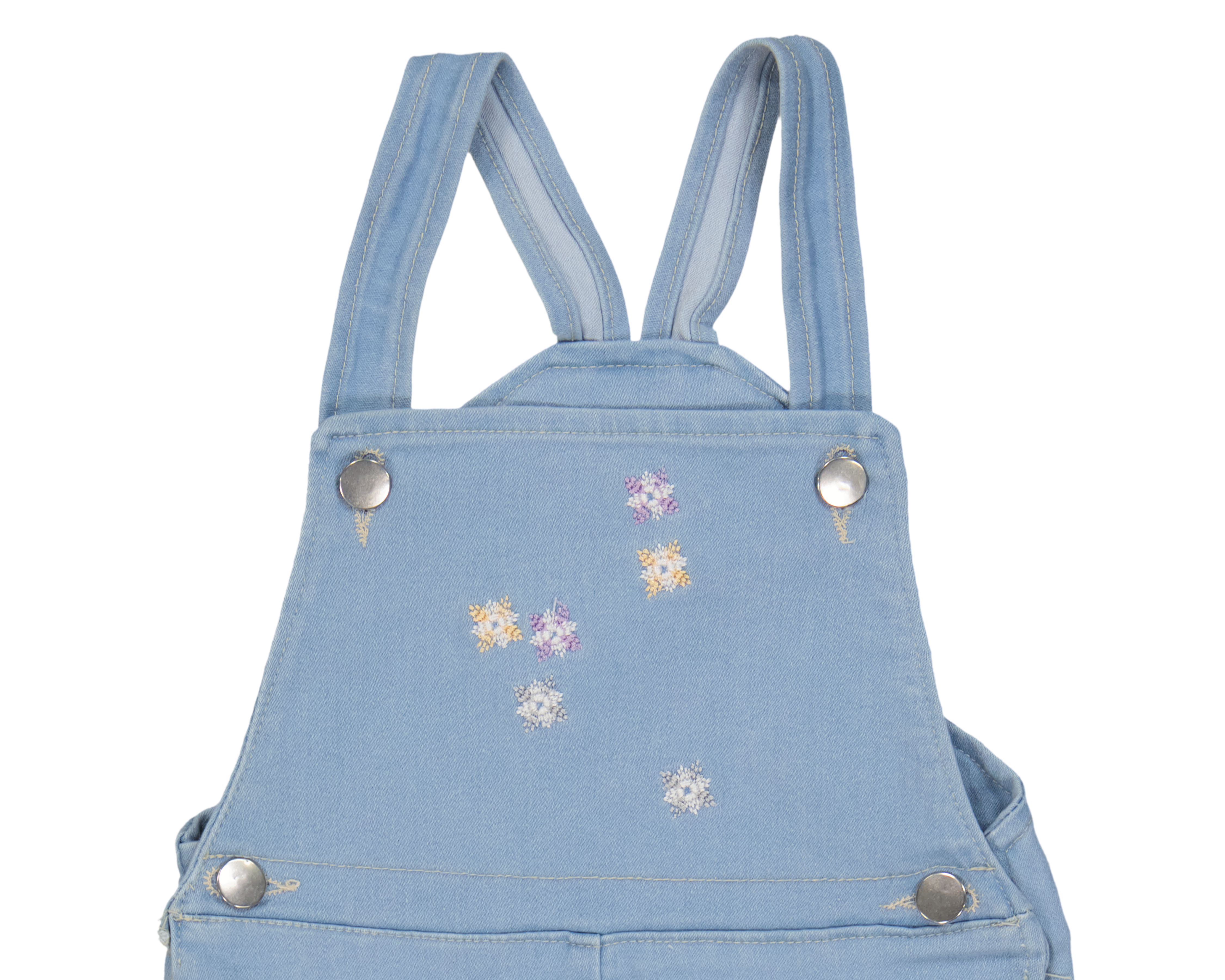 Foto 5 pulgar | Foto 4 | Overol y Playera de Algodon para Bebé Niña Baby Colors