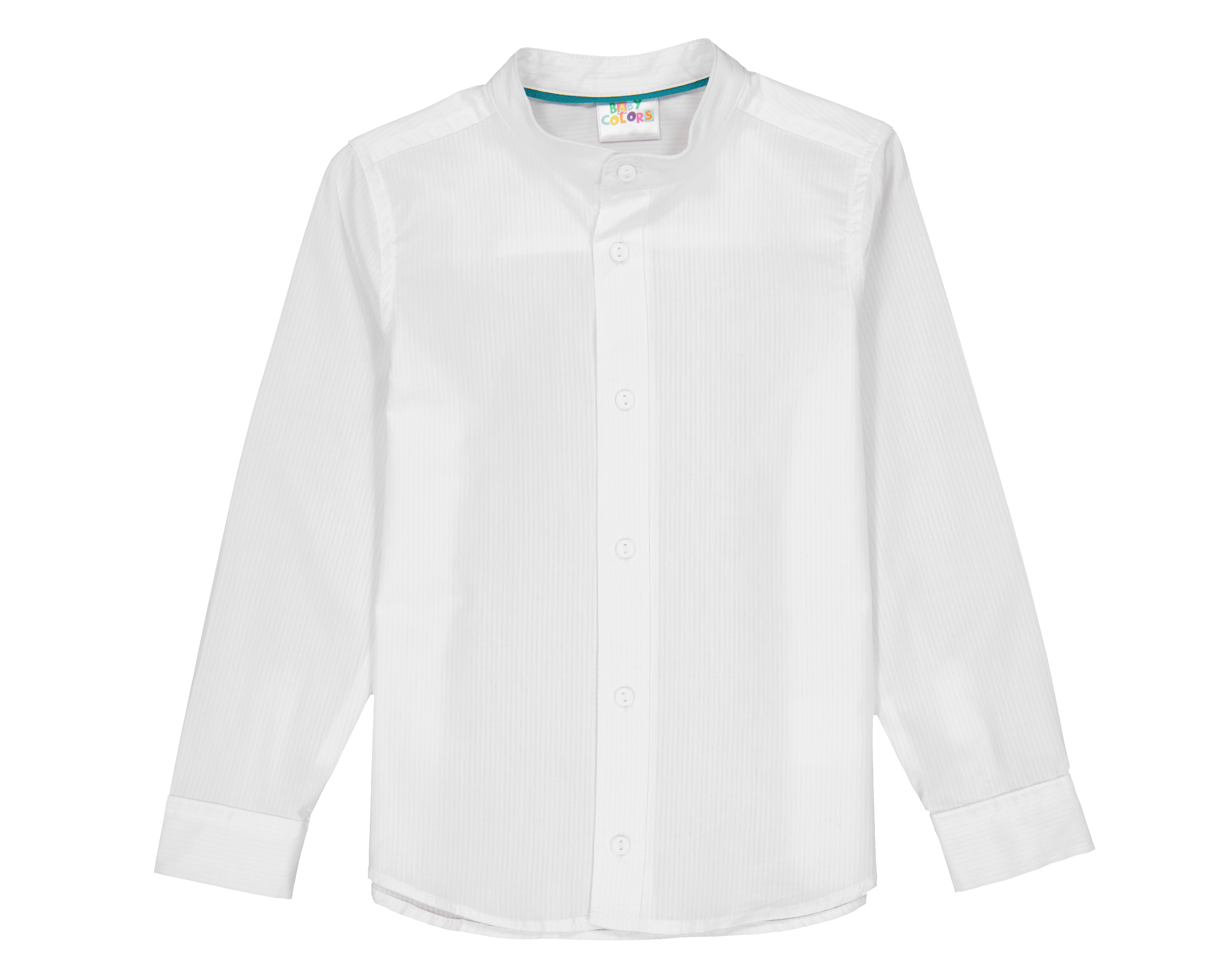 Foto 2 pulgar | Foto 1 | Camisa para Bebé Niño Baby Colors de Algodón Blanca