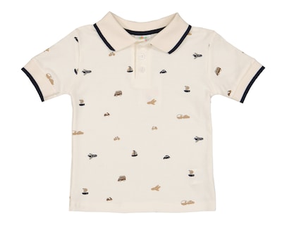 Foto 1 | Foto 1 | Playera Polo para Bebé Niño Baby Colors Estampada