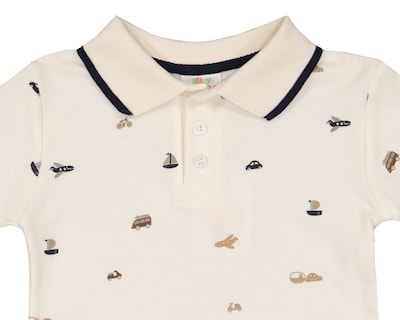 Foto 3 | Foto 3 | Playera Polo para Bebé Niño Baby Colors Estampada
