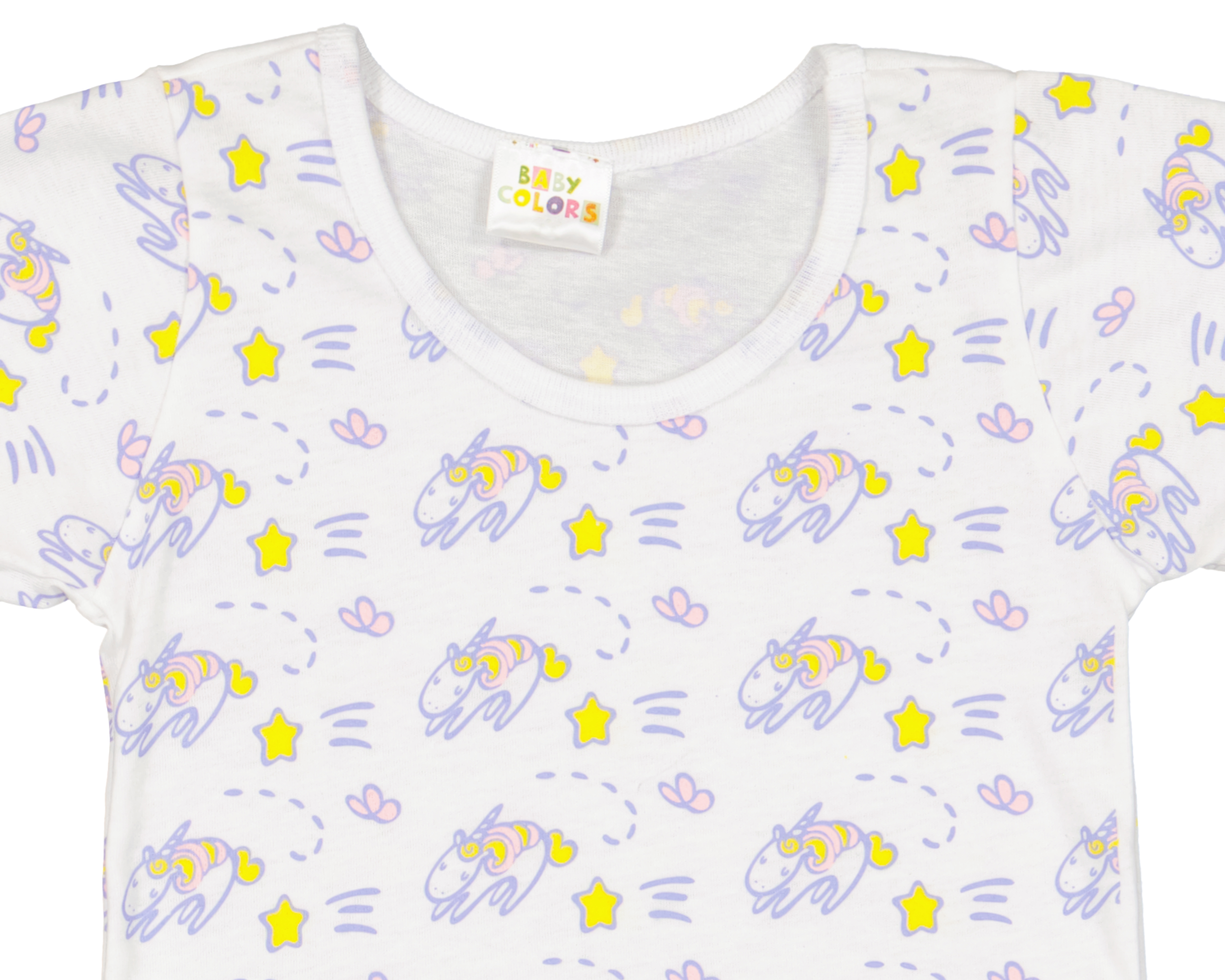 Foto 3 | Foto 3 | Playera para Bebé Niña Baby Colors Estampada 3 Piezas