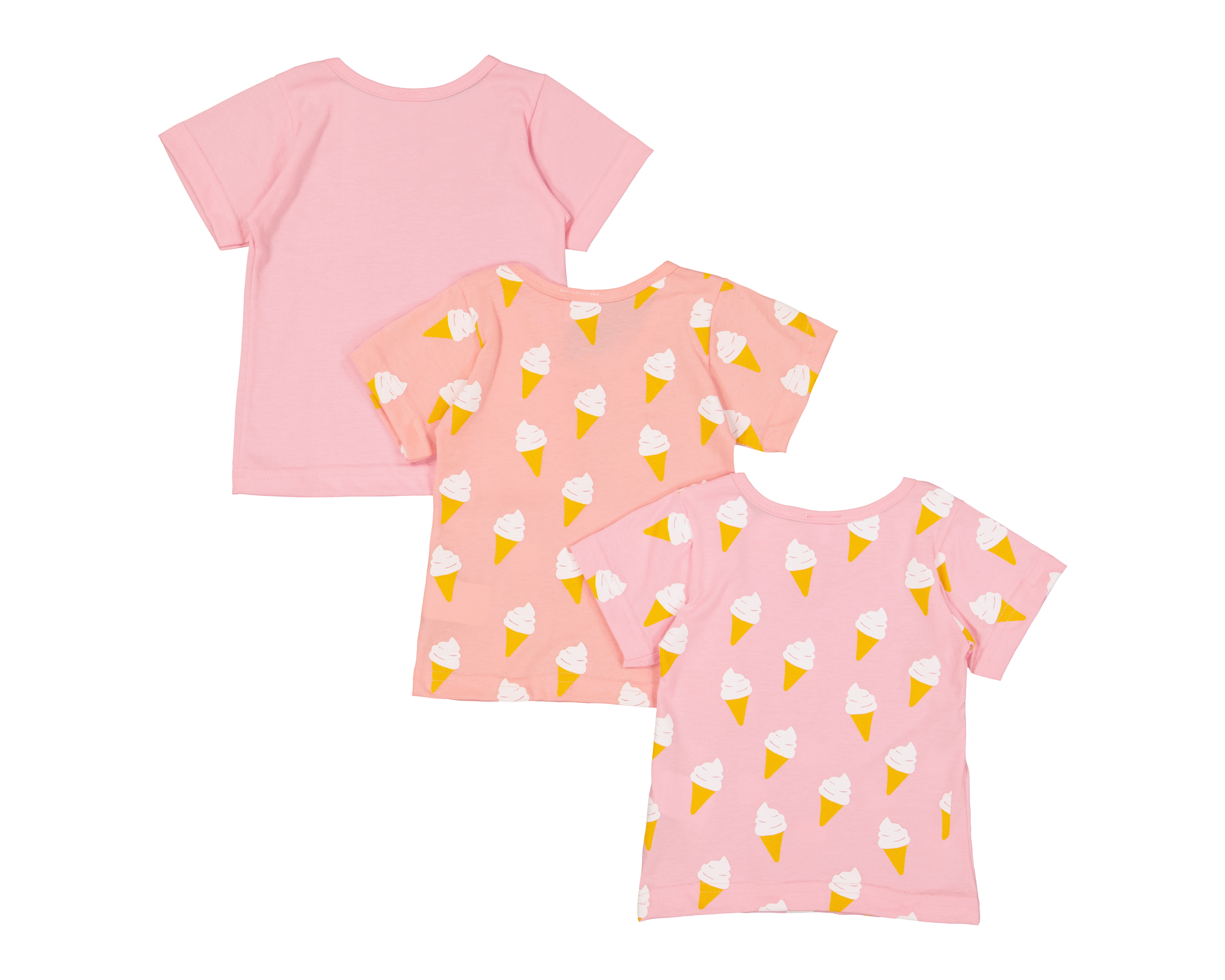 Foto 2 | Foto 2 | Playera para Bebé Niña Baby Colors Estampada 3 Piezas