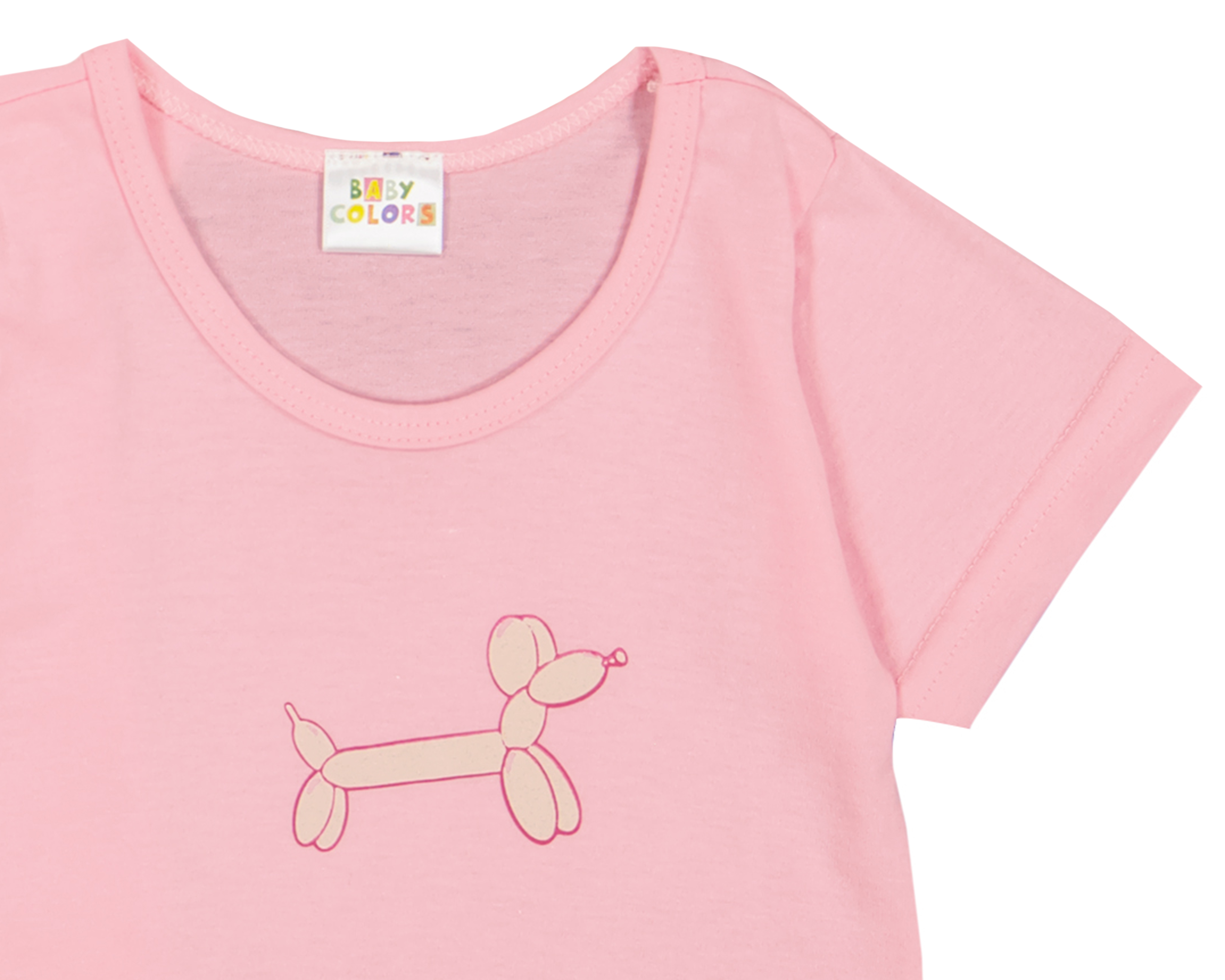 Foto 5 pulgar | Foto 4 | Playera para Bebé Niña Baby Colors con Estampado 5 Piezas