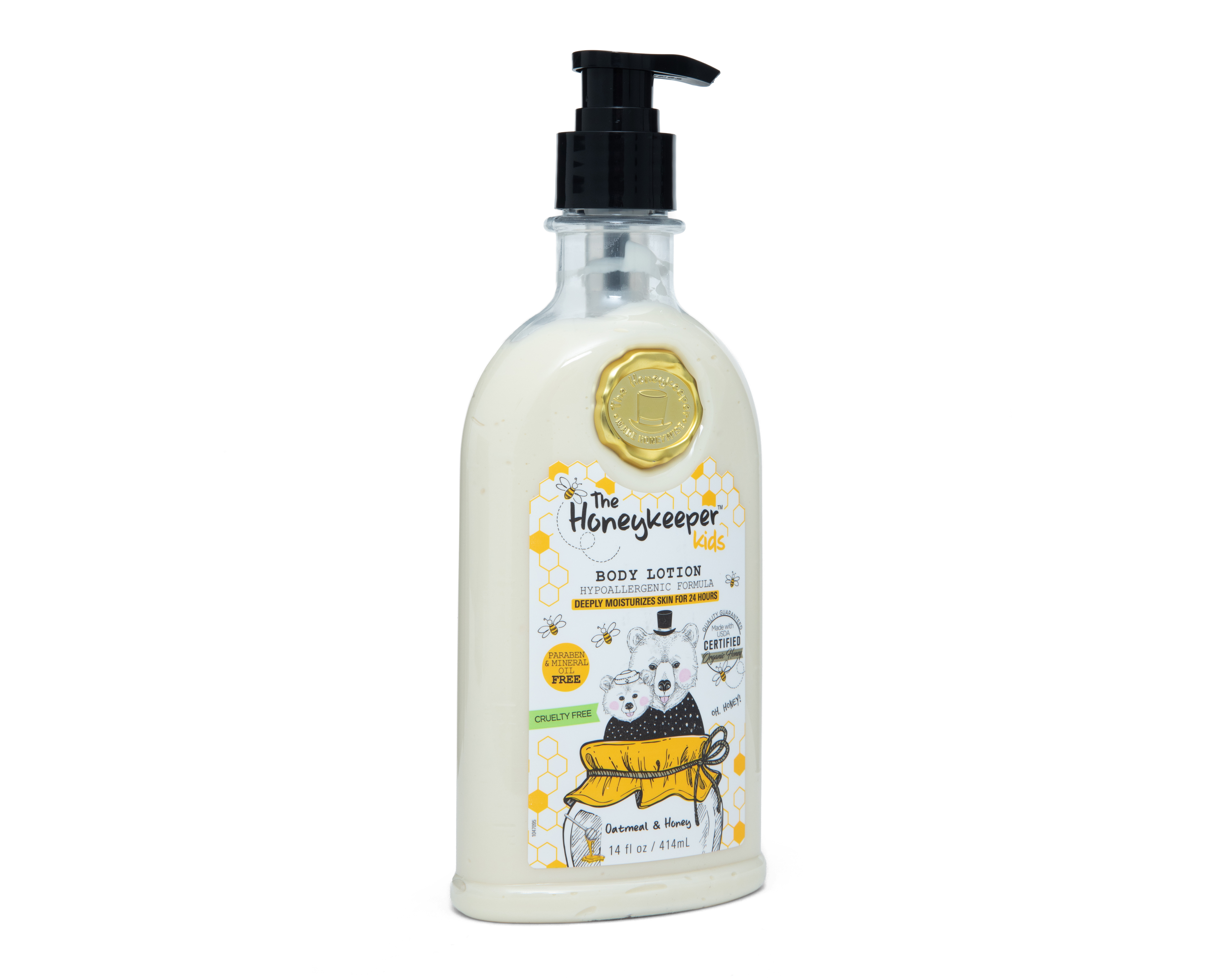 Foto 3 | Foto 3 | Crema Corporal para Bebé The Honeykeeper Hipoalergénico 414 ml