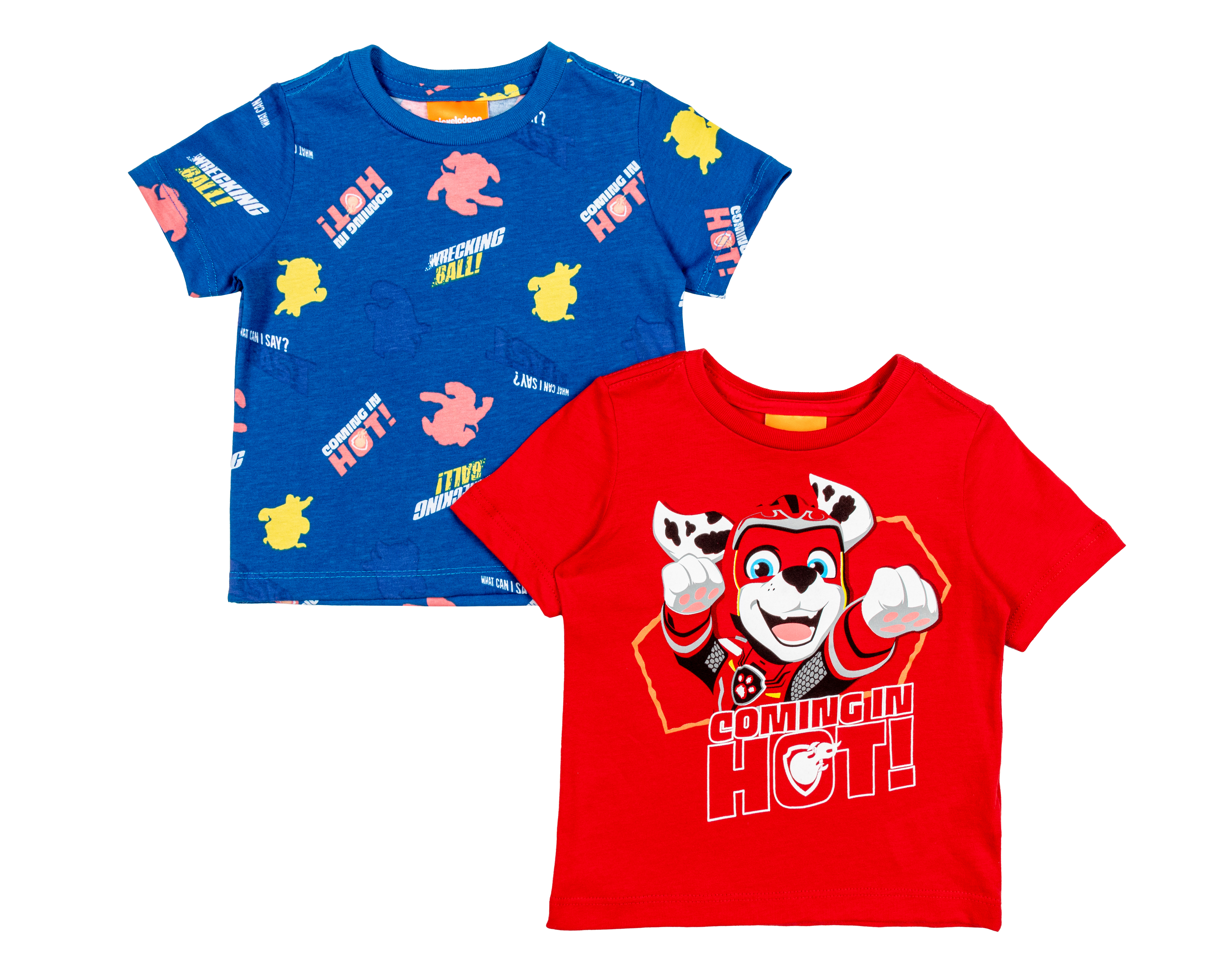 Foto 1 | Foto 1 | Playera Paw Patrol de Algodón Manga Corta 2 Piezas