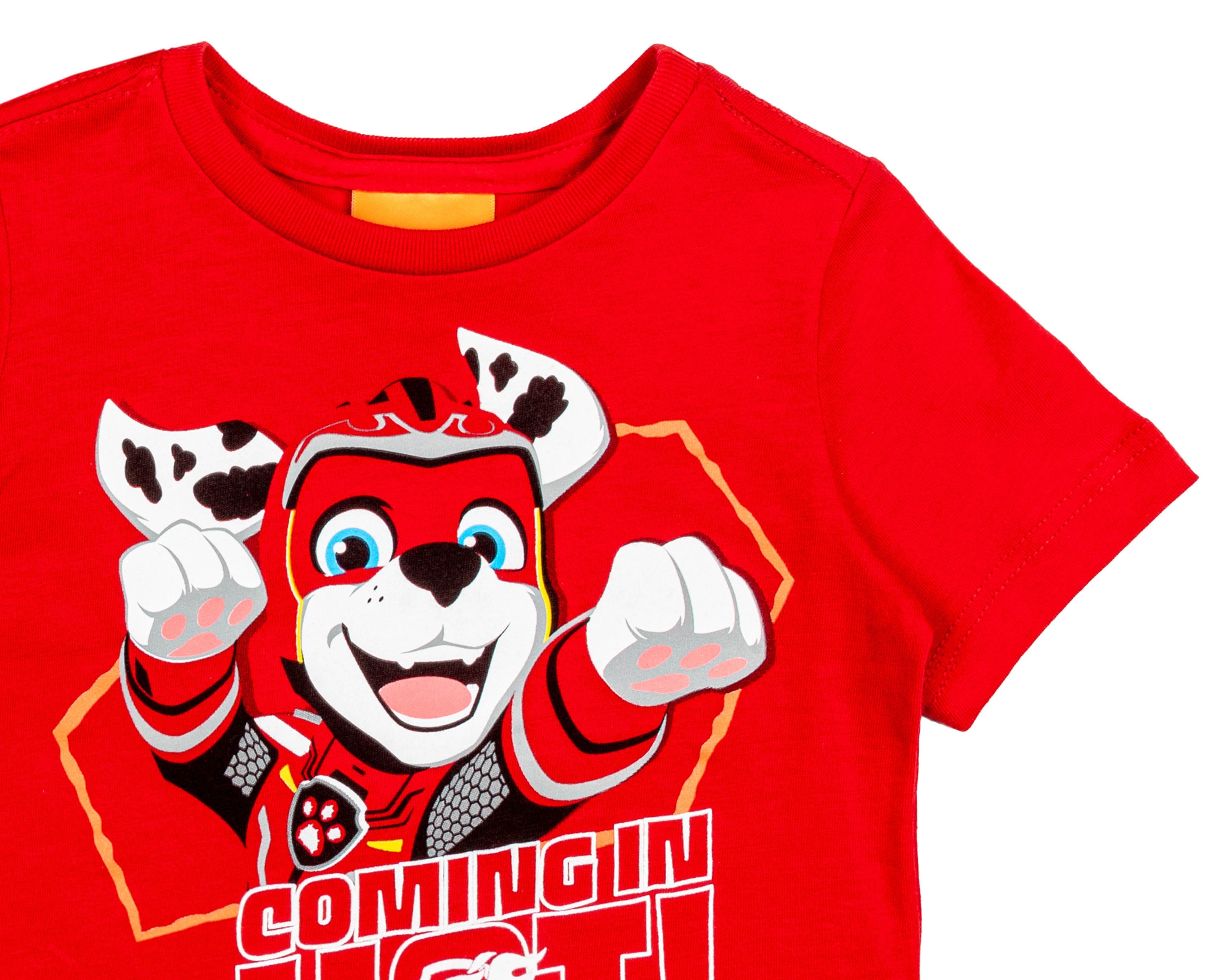 Foto 3 | Foto 3 | Playera Paw Patrol de Algodón Manga Corta 2 Piezas