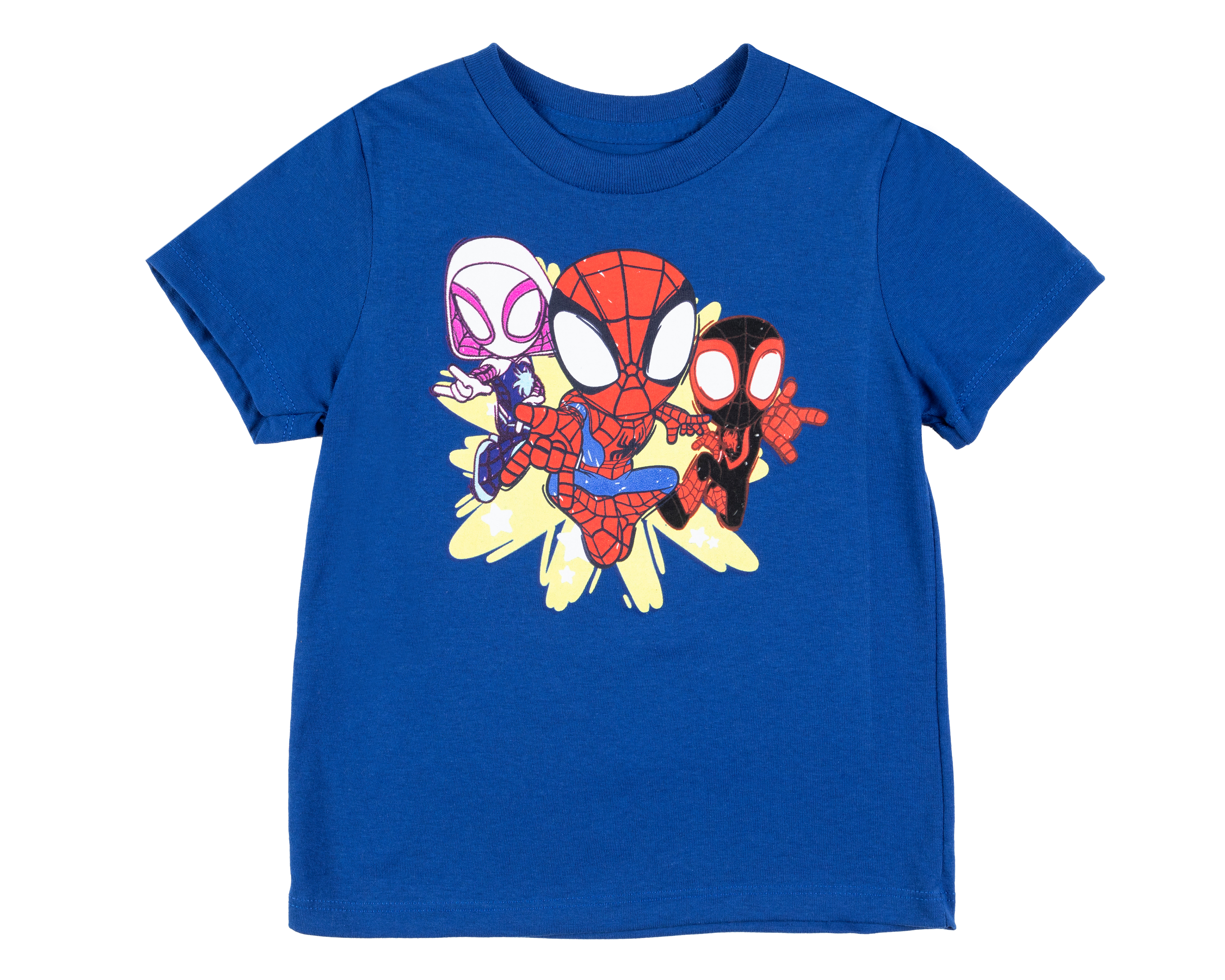 Playera Spidey de Algodón Azul