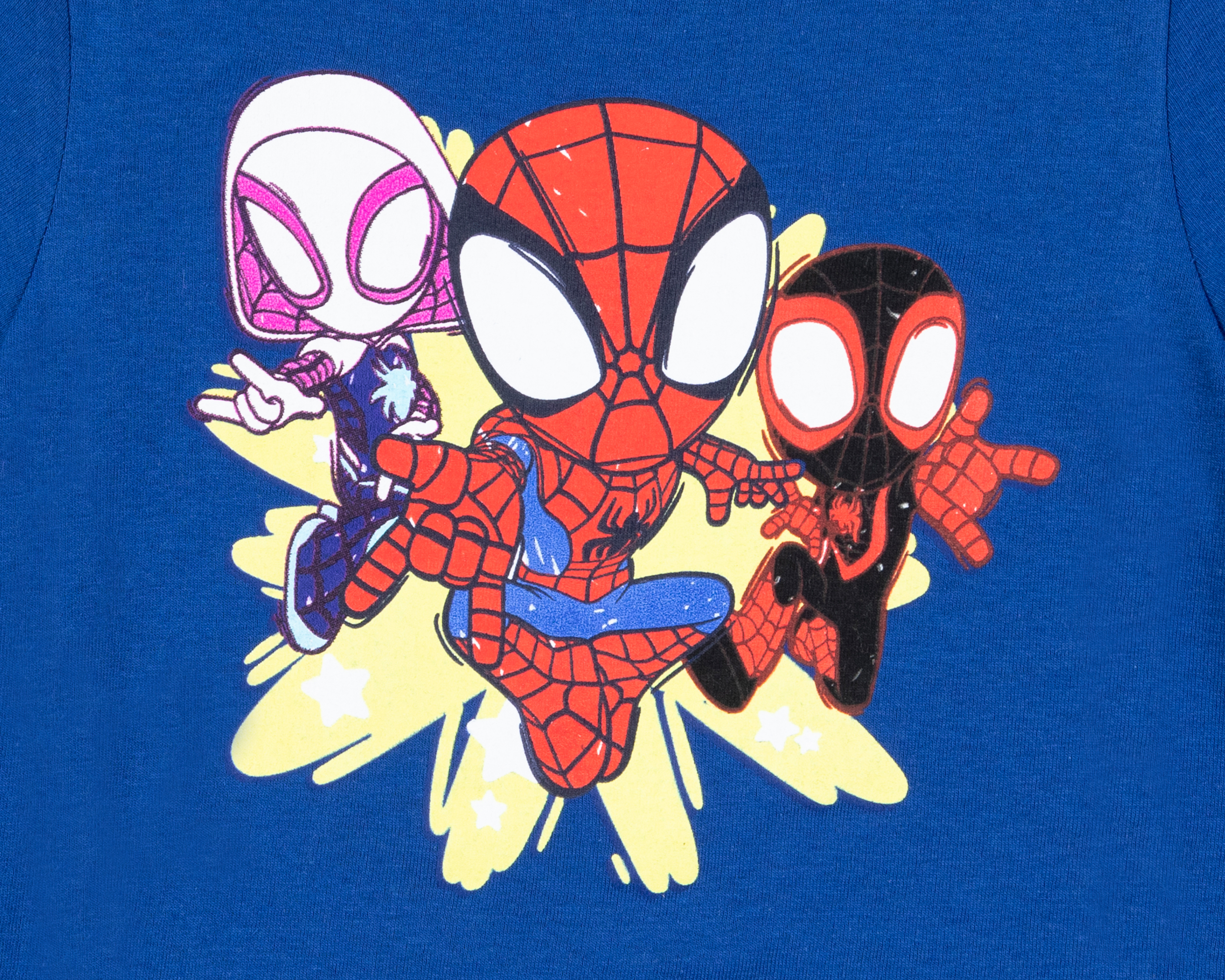 Foto 4 pulgar | Foto 3 | Playera Spidey de Algodón Azul