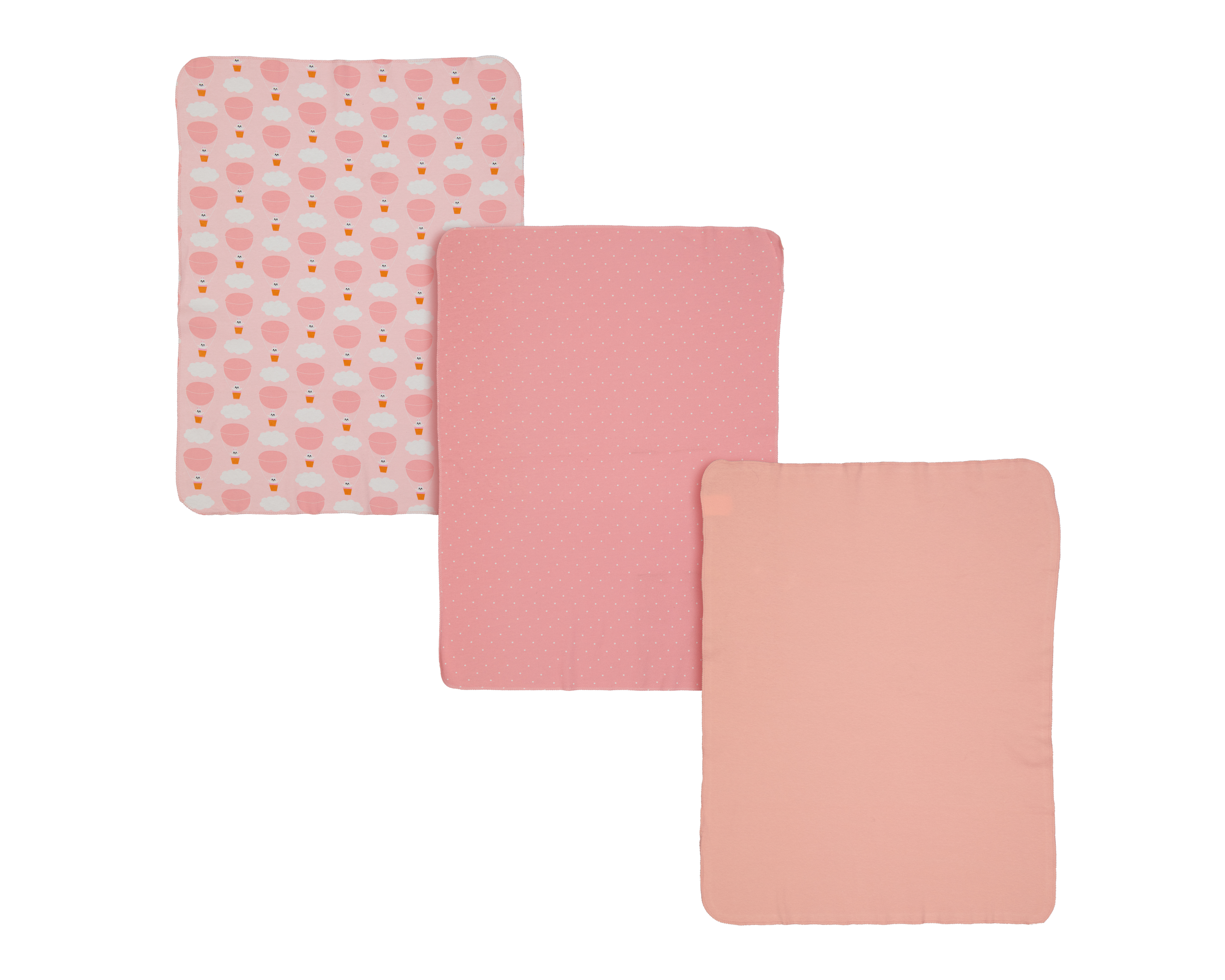 Sábana para Bebé Baby Colors Rosa 3 Piezas