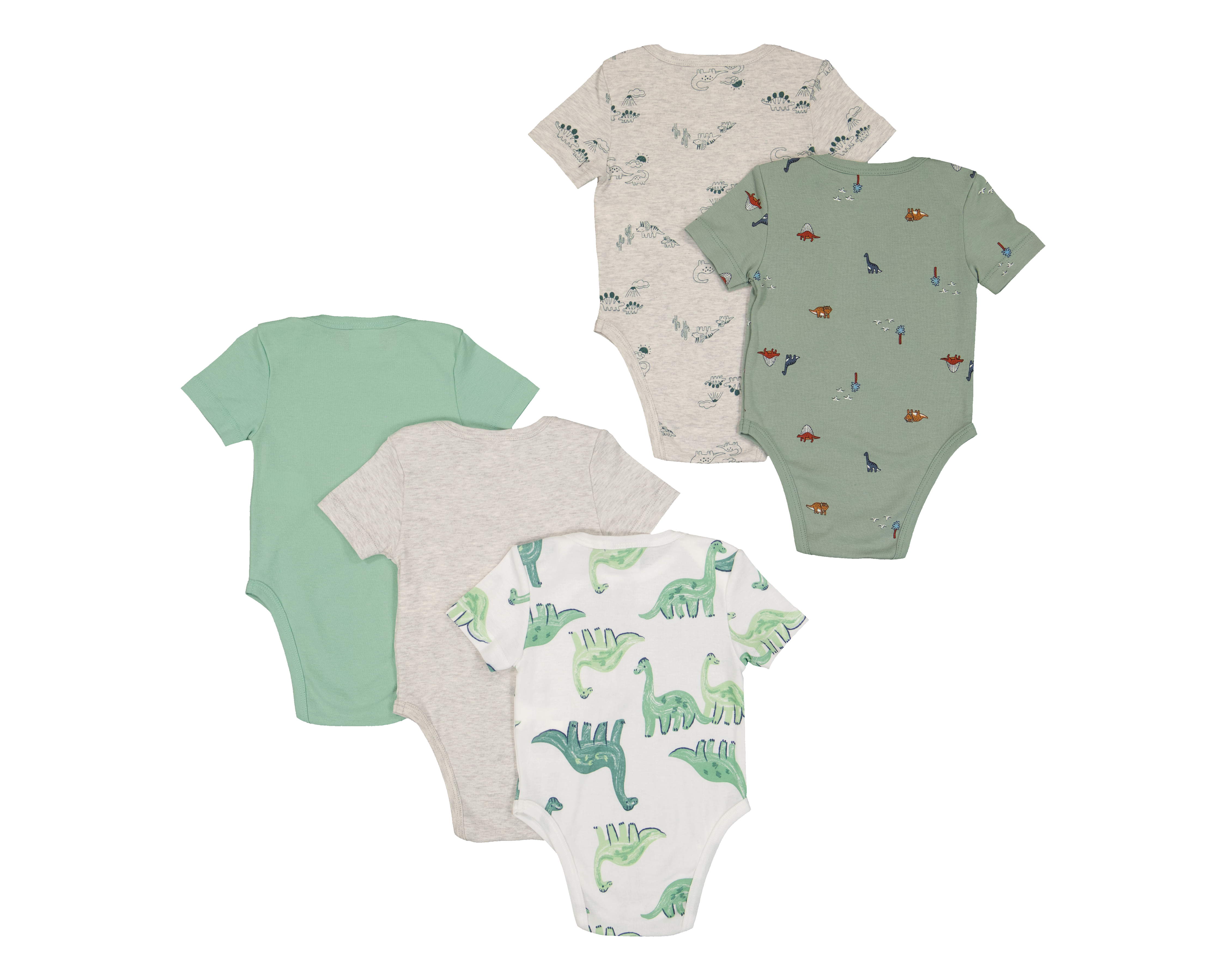 Foto 3 pulgar | Foto 2 | Pañalero para Bebé Niño Baby Colors de Algodón 5 Piezas