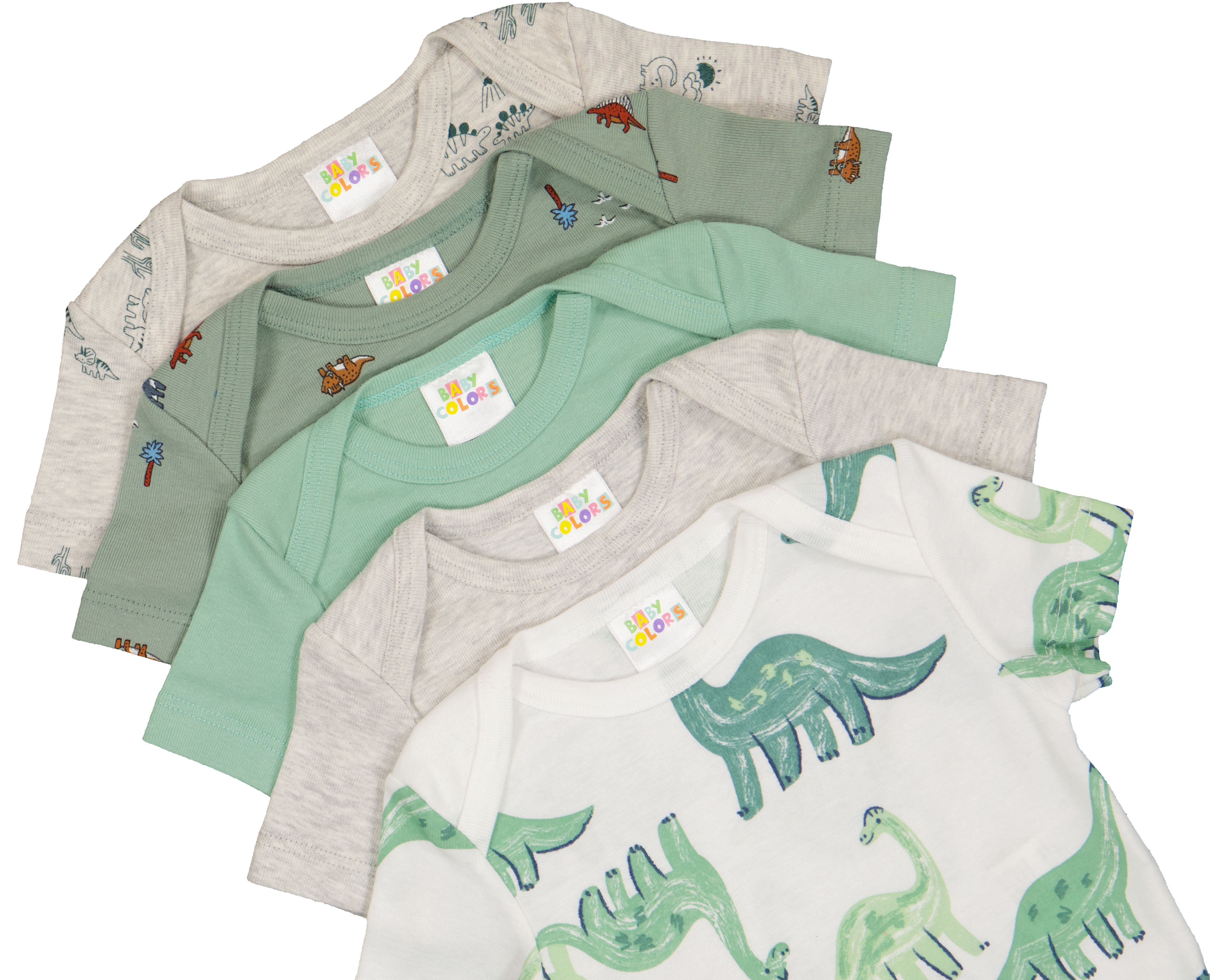Foto 5 pulgar | Foto 4 | Pañalero para Bebé Niño Baby Colors de Algodón 5 Piezas