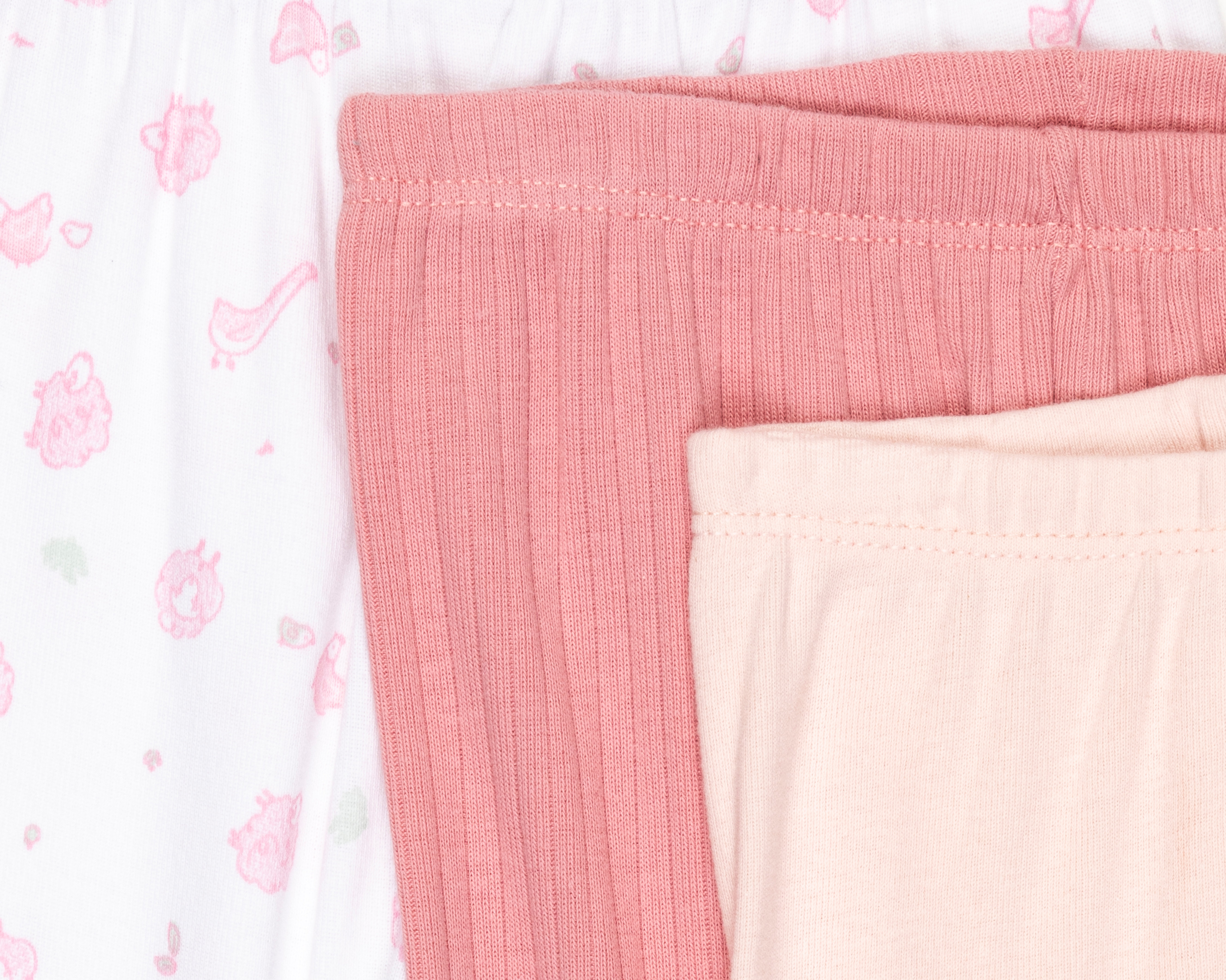 Foto 7 pulgar | Foto 6 | Pantalón para Bebé Niña Baby Optima de Algodón 3 Piezas