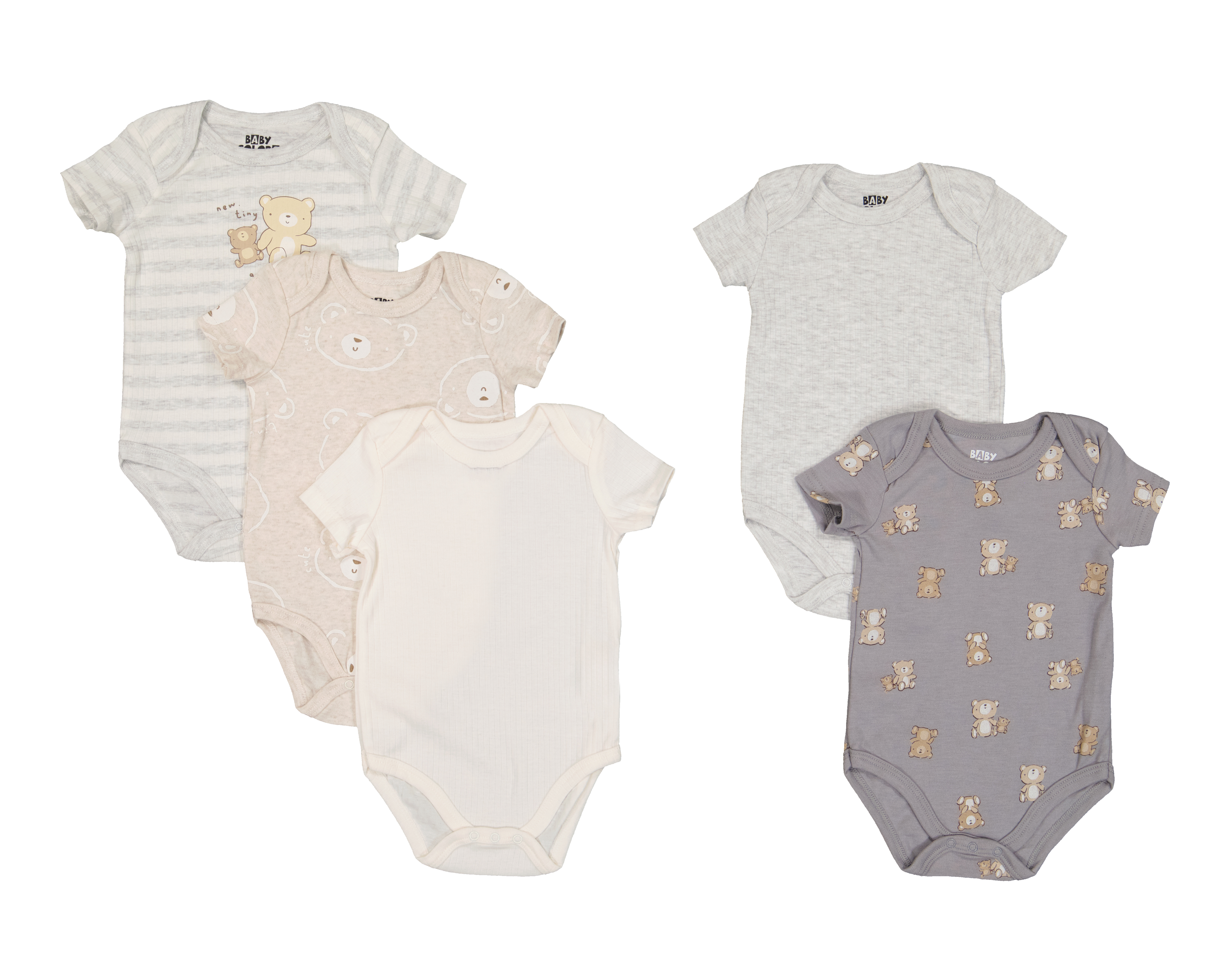 Foto 1 | Foto 1 | Pañalero para Bebé Niño Baby Colors de Algodón 5 Piezas