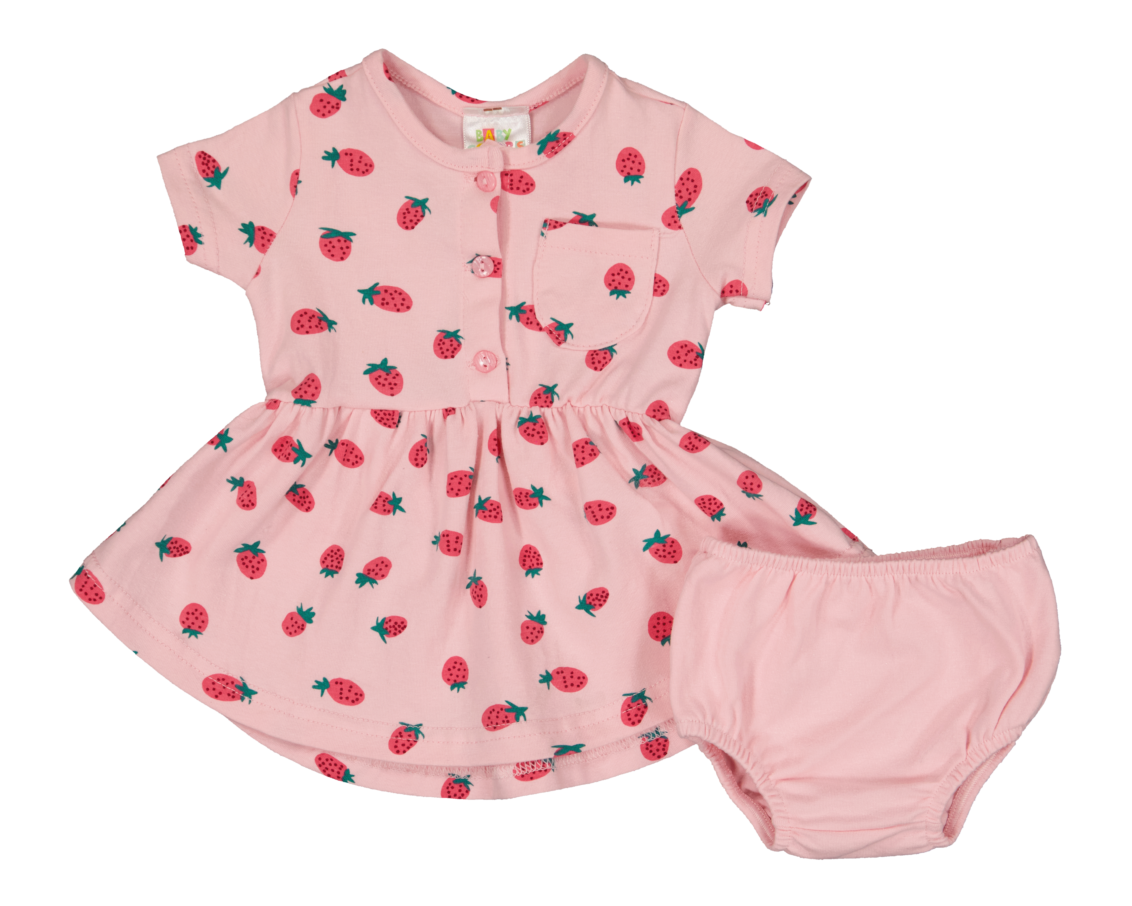 Calzón y Vestido para Bebé Niña Baby Colors