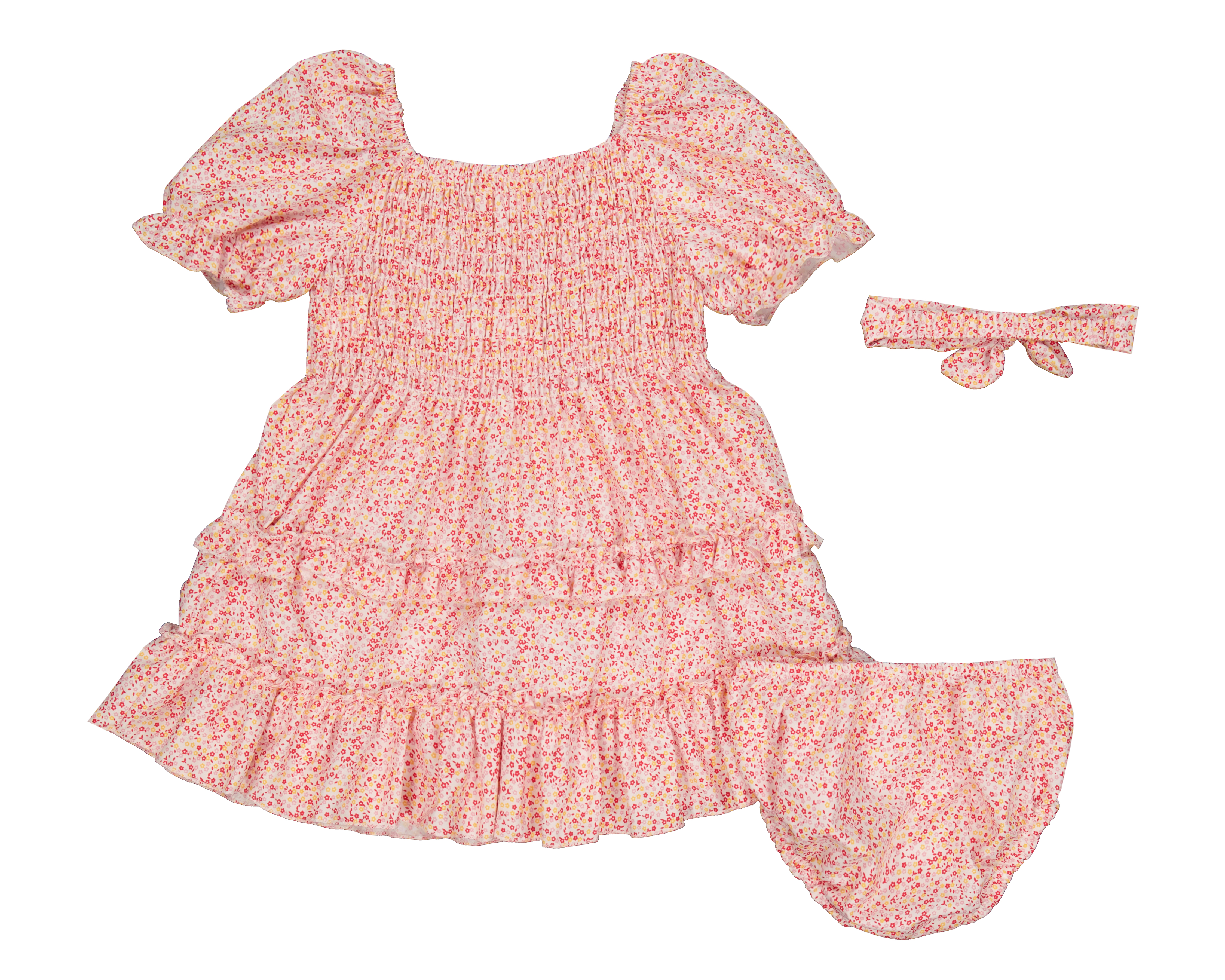 Foto 3 pulgar | Foto 2 | Vestido para Bebé Niña Baby Colors con Accesorios