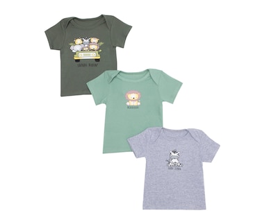Foto 1 | Foto 1 | Playera para Bebé Baby Colors 3 Piezas