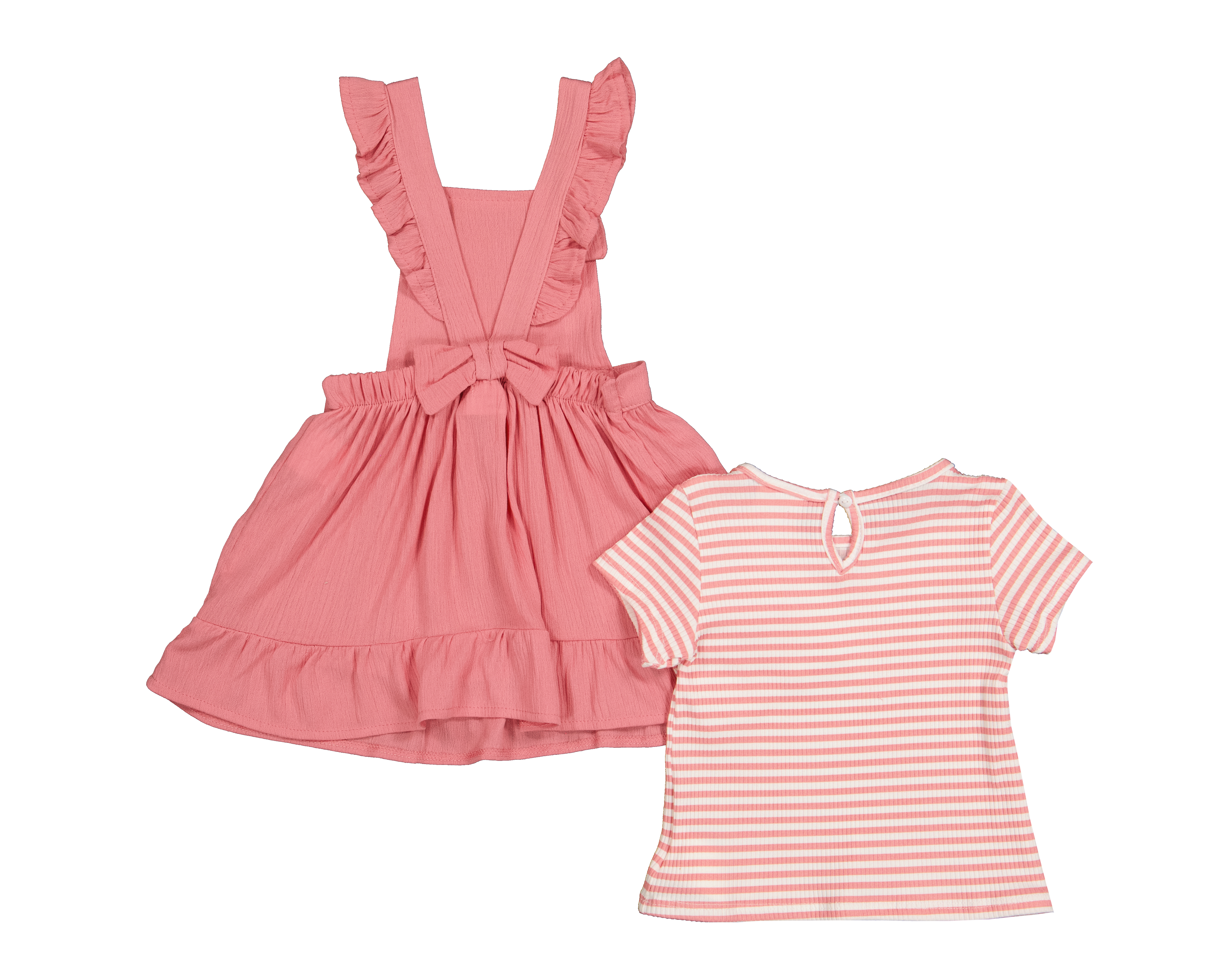 Foto 2 | Foto 2 | Vestido y Playera para Bebé Niña Baby Colors 2 Piezas