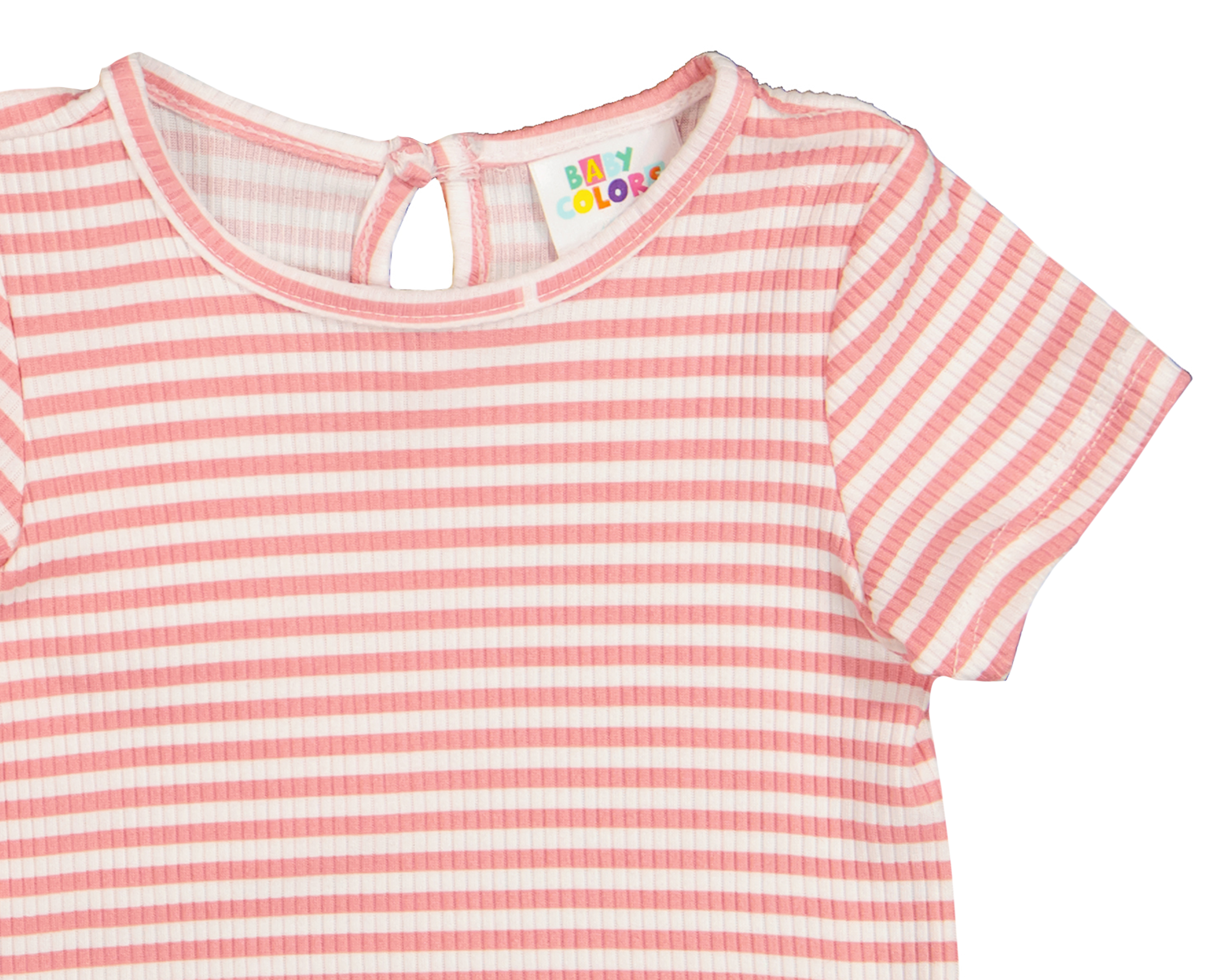 Foto 5 pulgar | Foto 4 | Vestido y Playera para Bebé Niña Baby Colors 2 Piezas