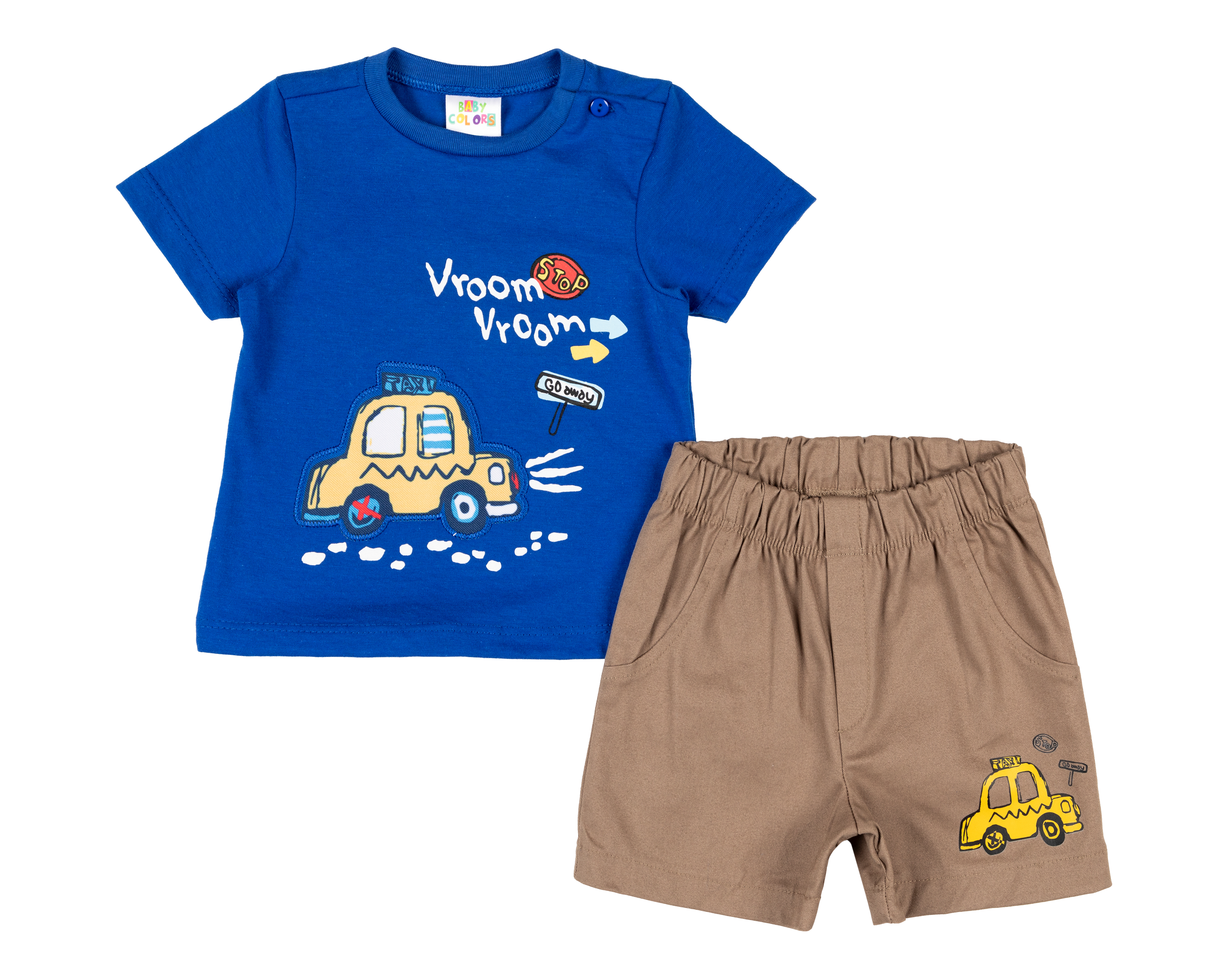 Foto 2 pulgar | Foto 1 | Conjunto para Bebé Niño Baby Colors 2 Piezas