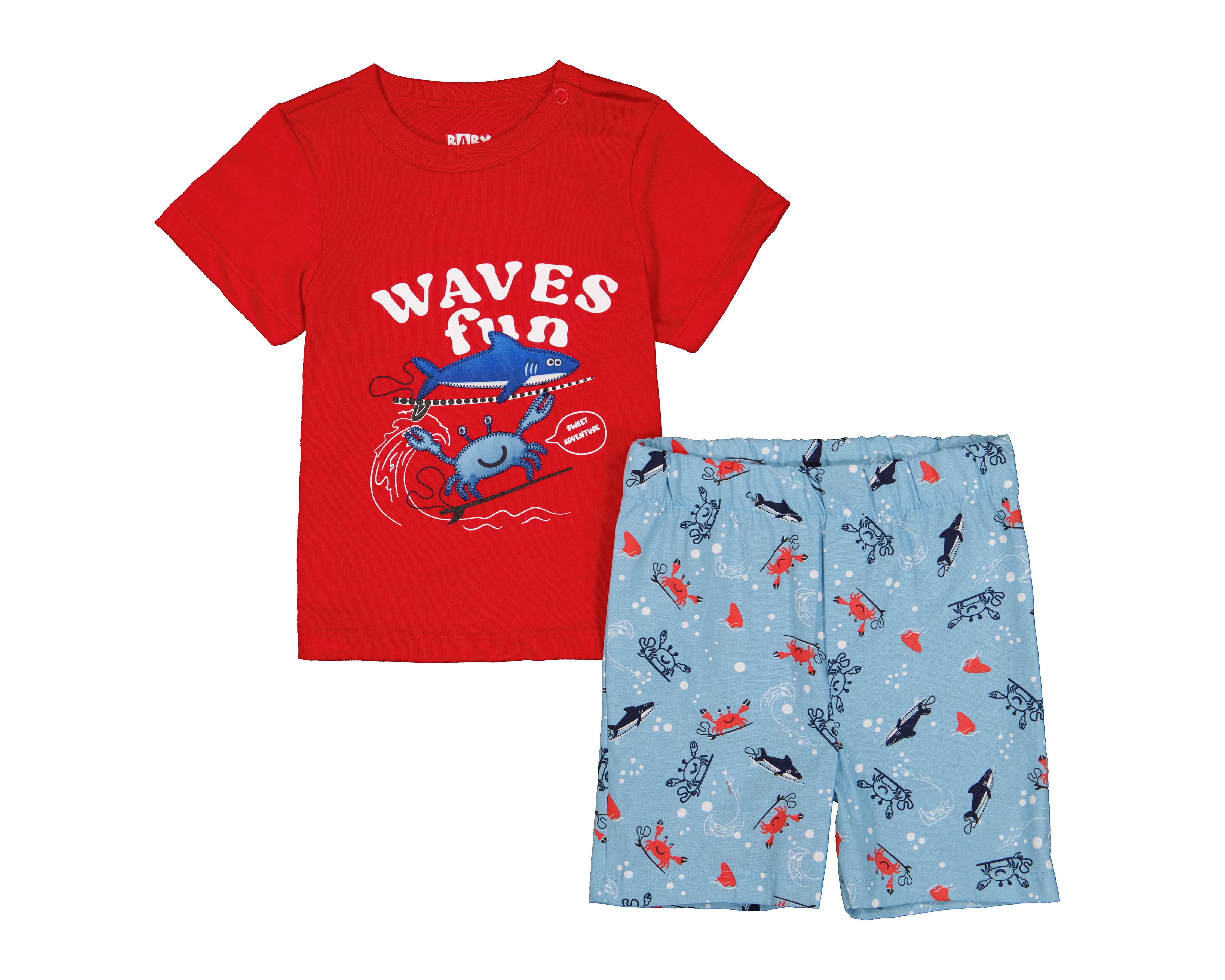 Conjunto para Bebé Niño Baby Colors 2 Piezas