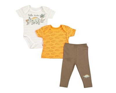 Foto 1 | Foto 1 | Conjunto de Bebé Niño Baby Colors 3 Piezas