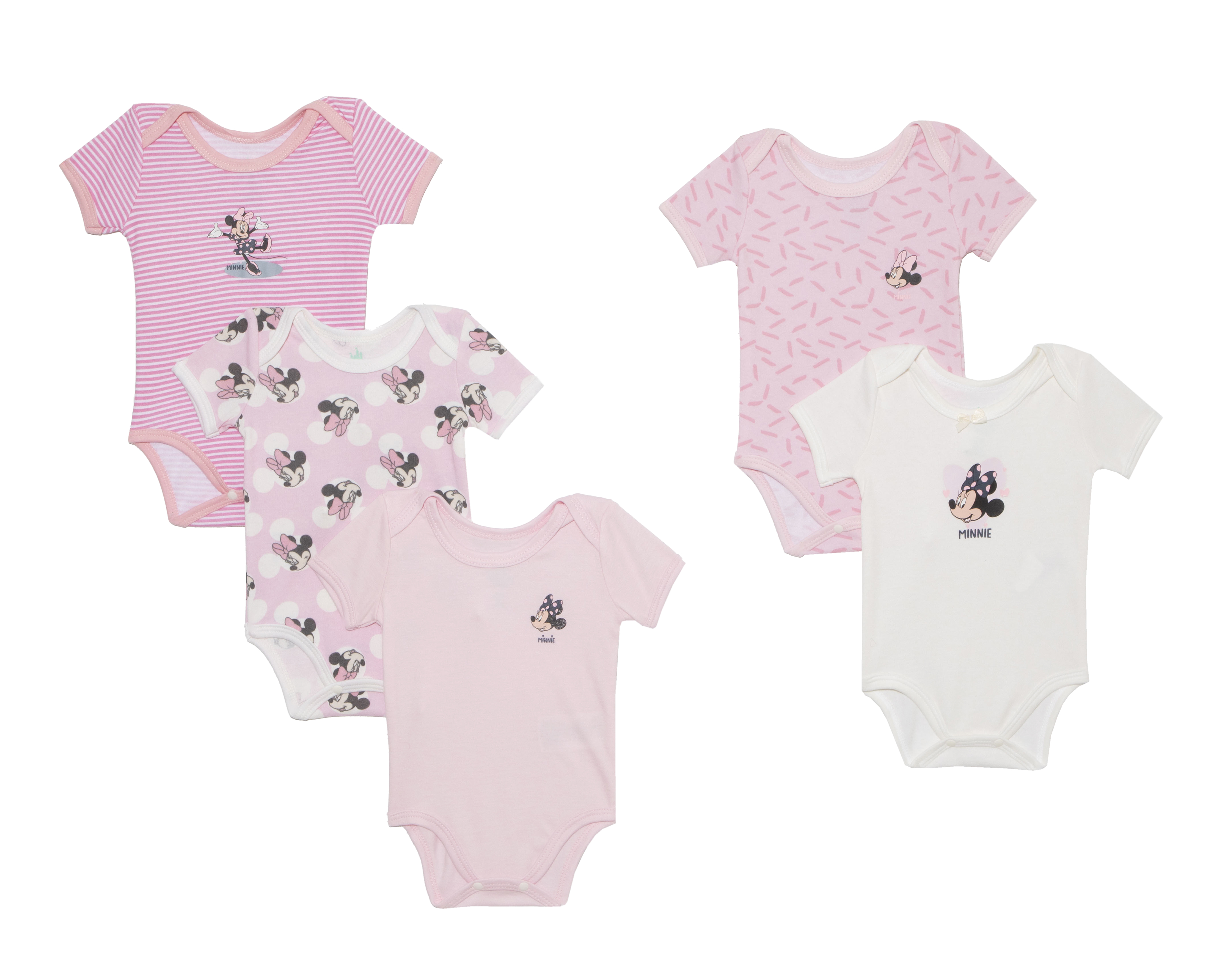 Pañalero para Bebe Niña Disney Baby Minnie Mouse 5 Piezas