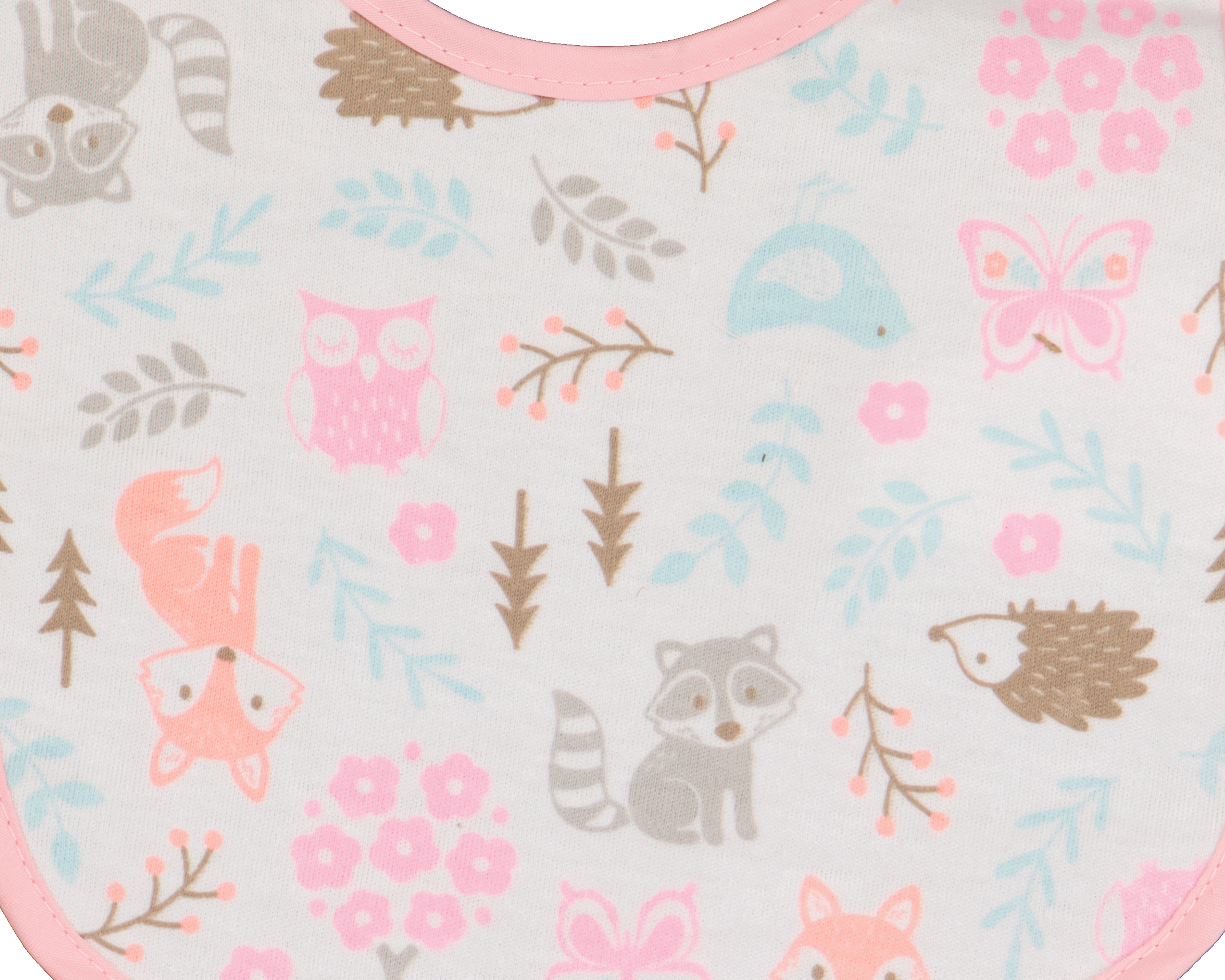 Foto 3 | Foto 3 | Baberos para Bebé Niña Baby Colors 6 Piezas